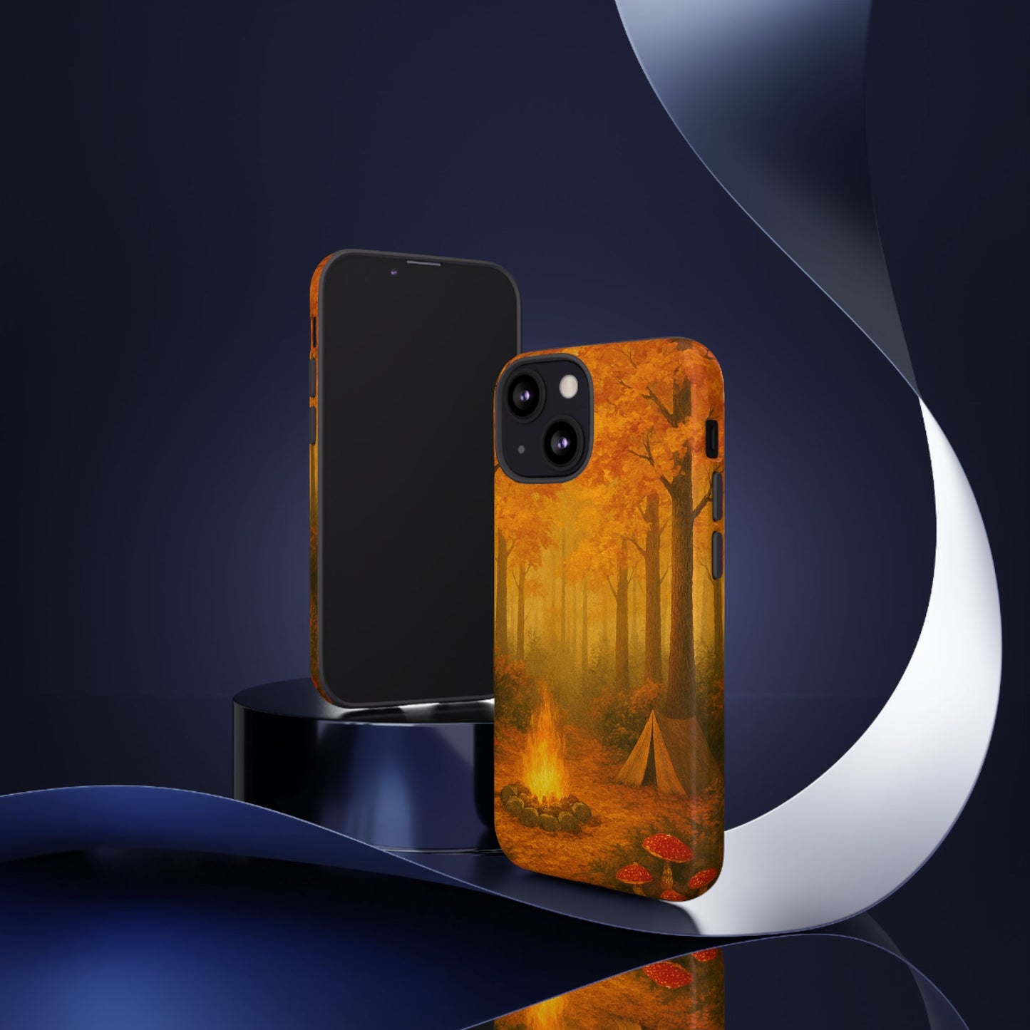 Tough Phone Case - Autumn Camping