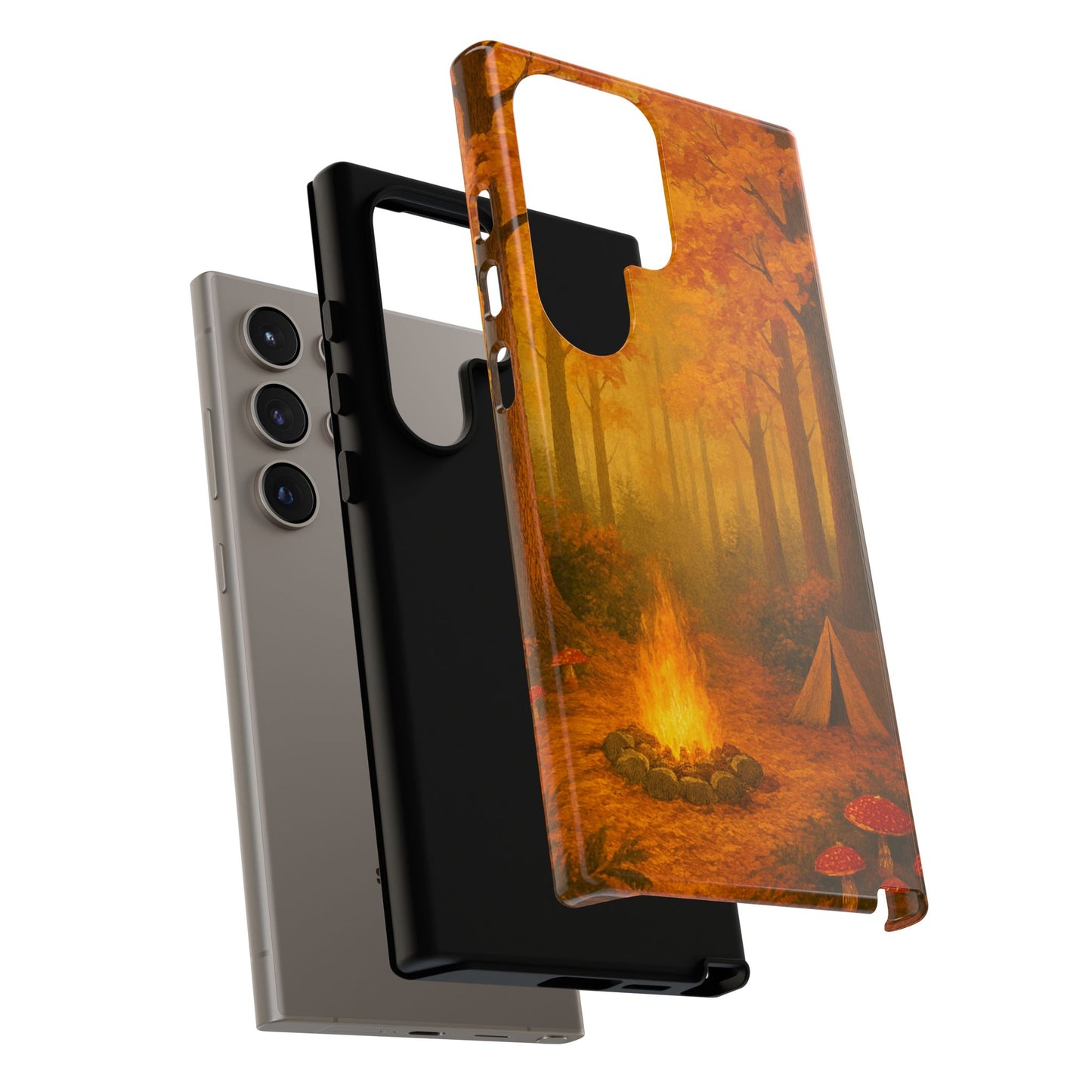 Tough Phone Case - Autumn Camping