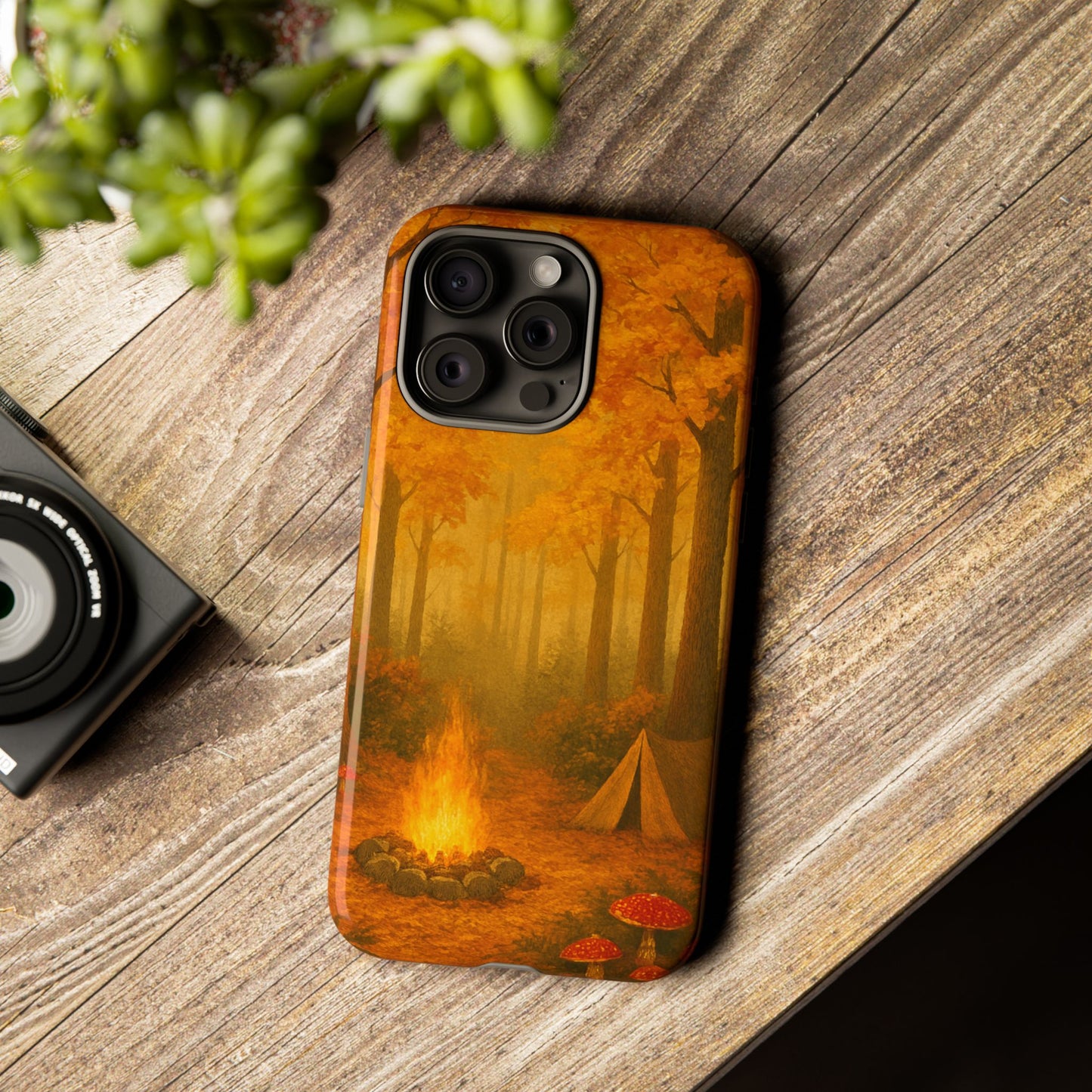 Tough Phone Case - Autumn Camping