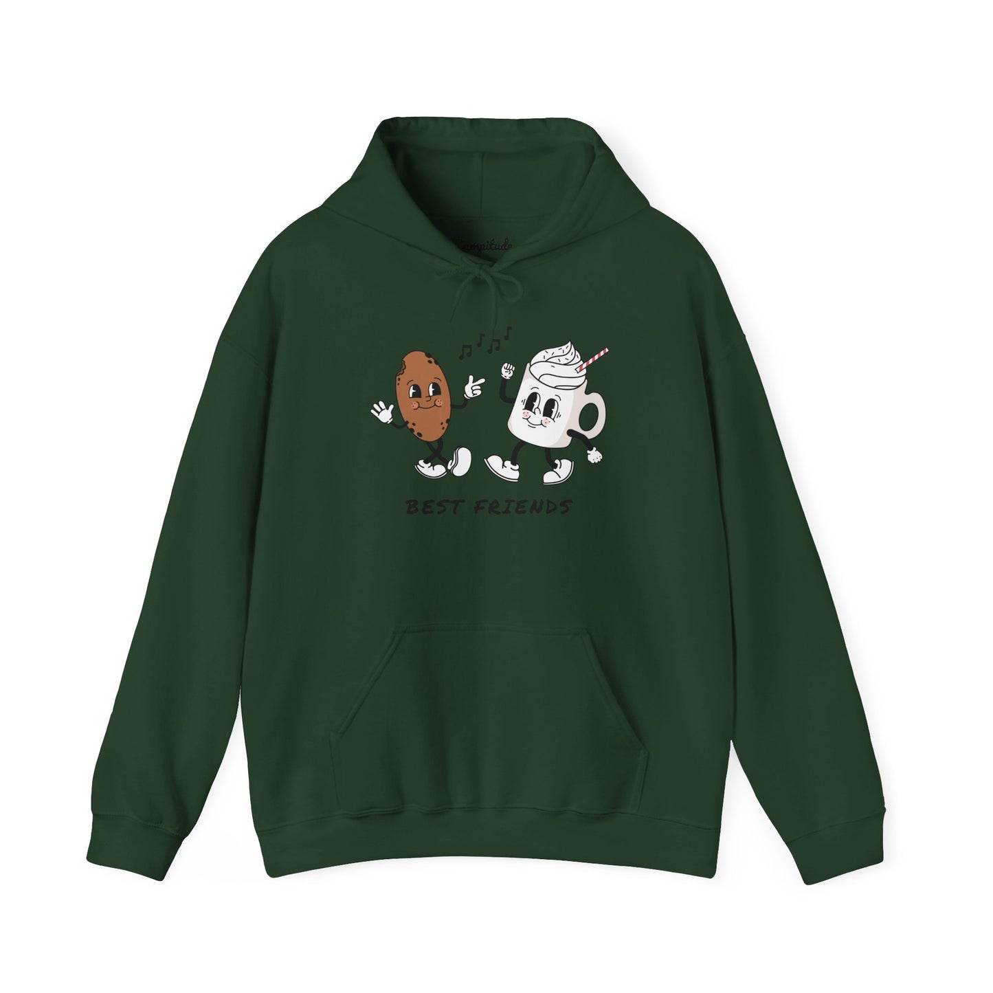 Unisex Hoodie - Best Friends Cookie & Coffee