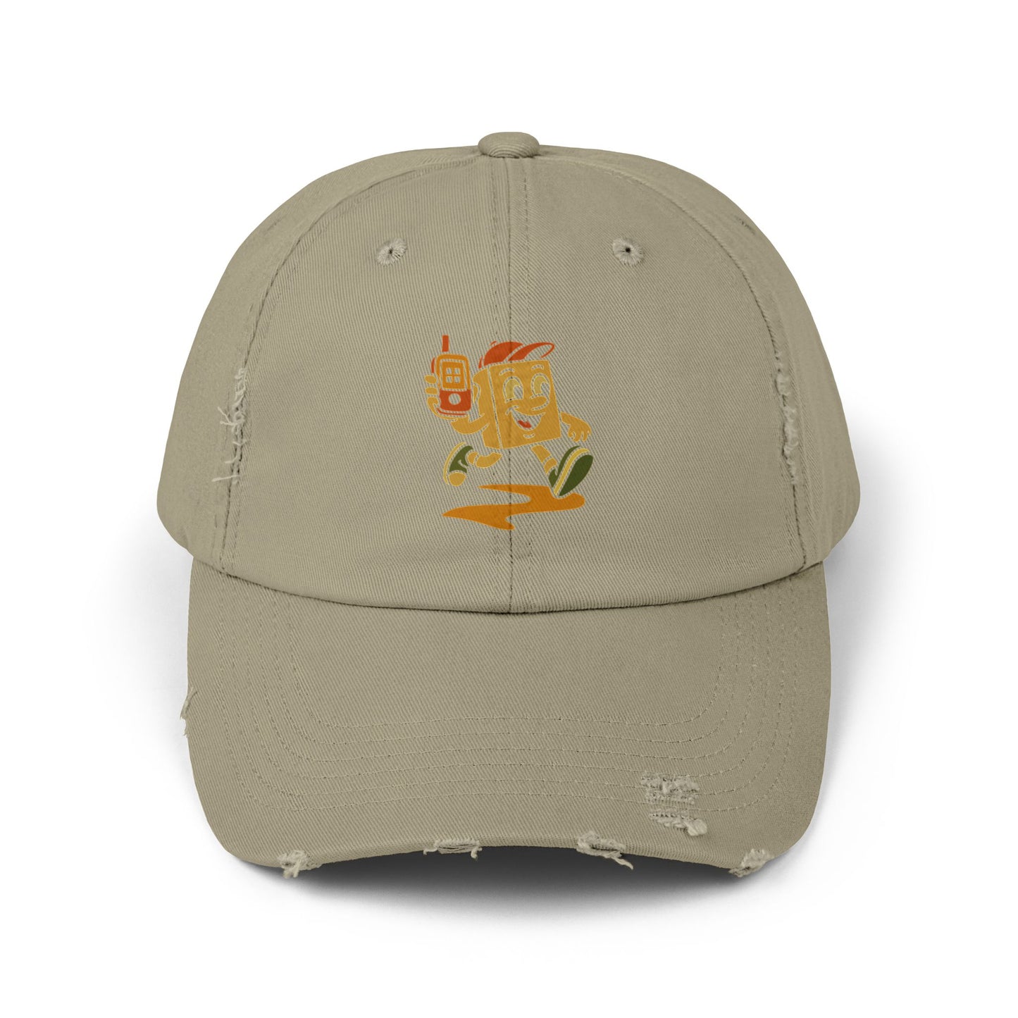 Distressed Cap - Geocache Character