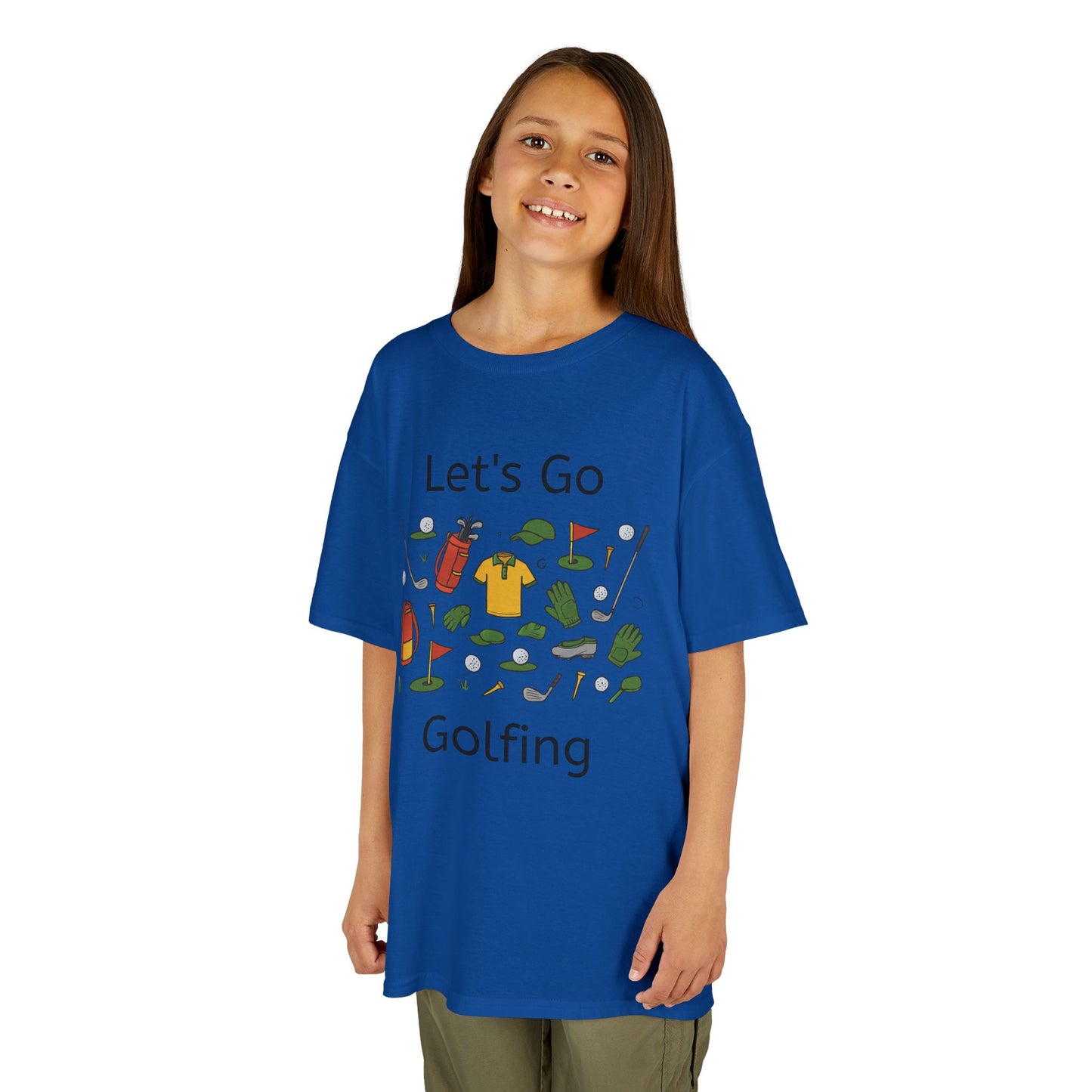Kids T-Shirt - Let's Go Golfing