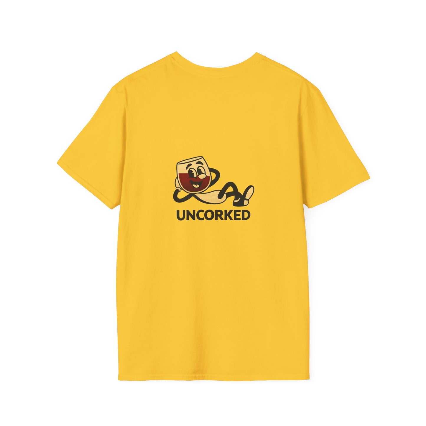 Unisex T-Shirt - Uncorked - Wine (2-sided graphic)