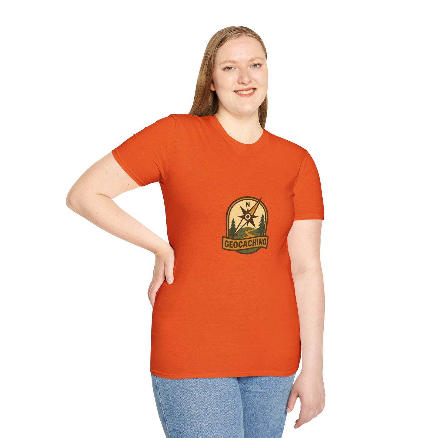 Unisex T-Shirt - Geocaching Compass Adventure