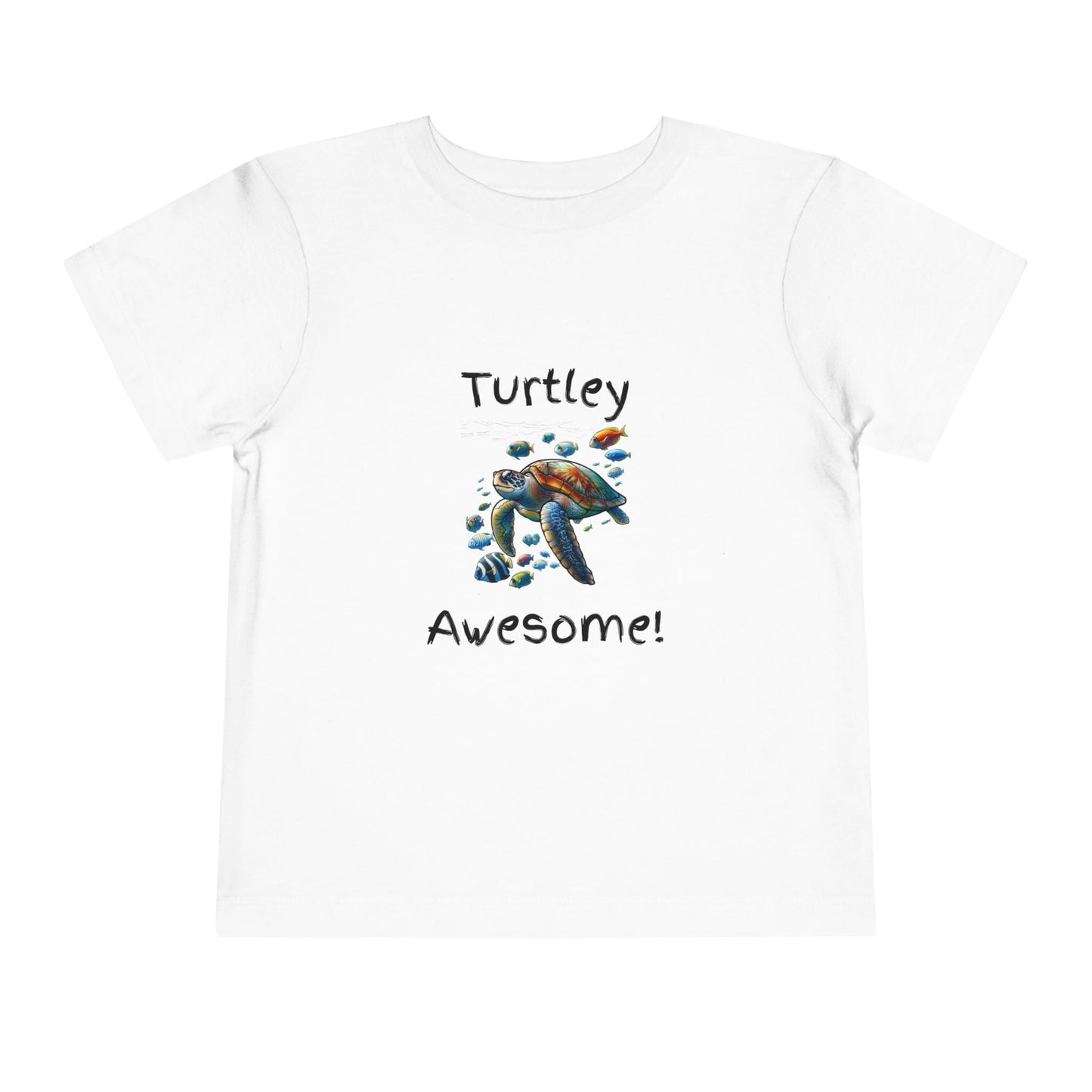 Turtle-Themed Toddler T-Shirt