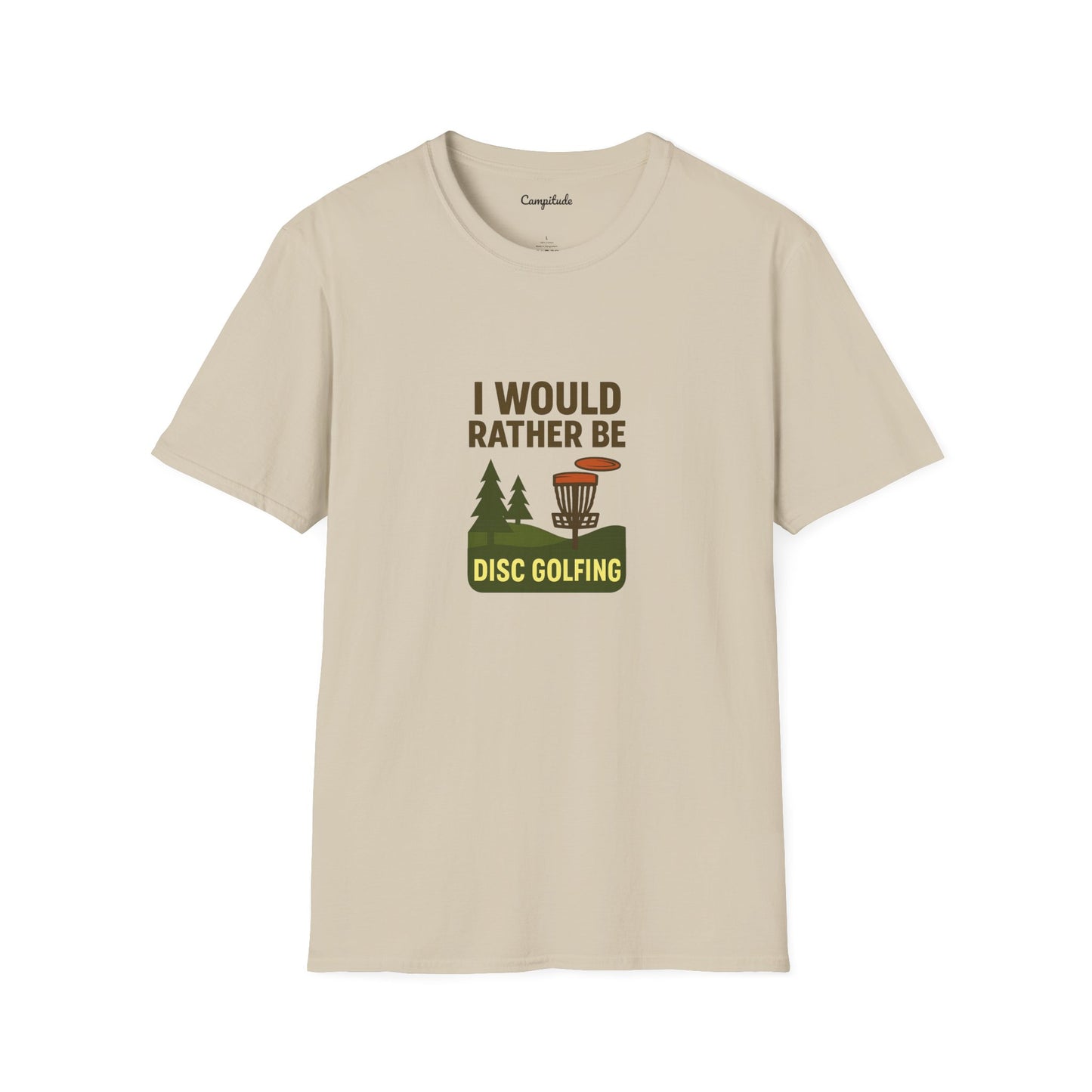 Unisex T-Shirt - I'd Rather Be Disc Golfing V3