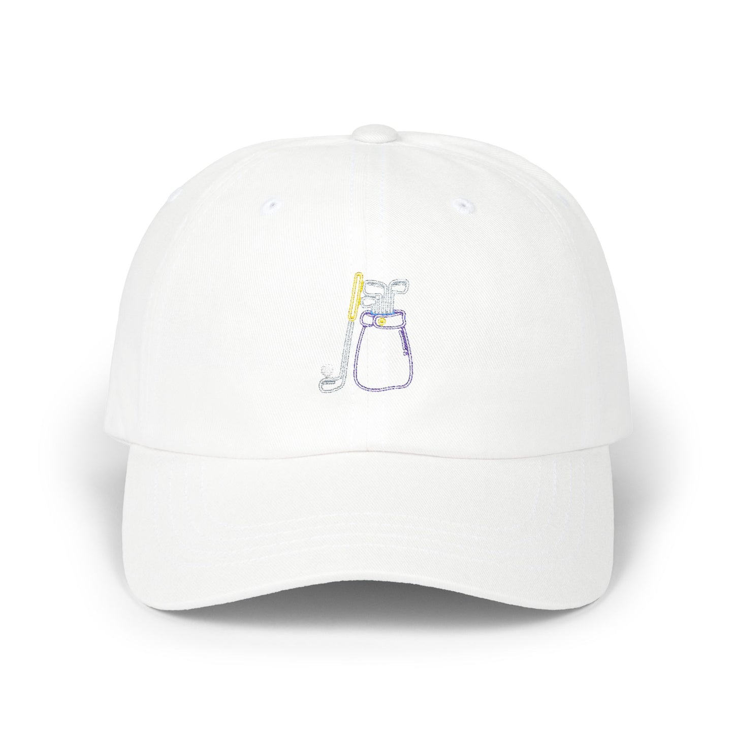 Classic Dad Cap - Neon Golf