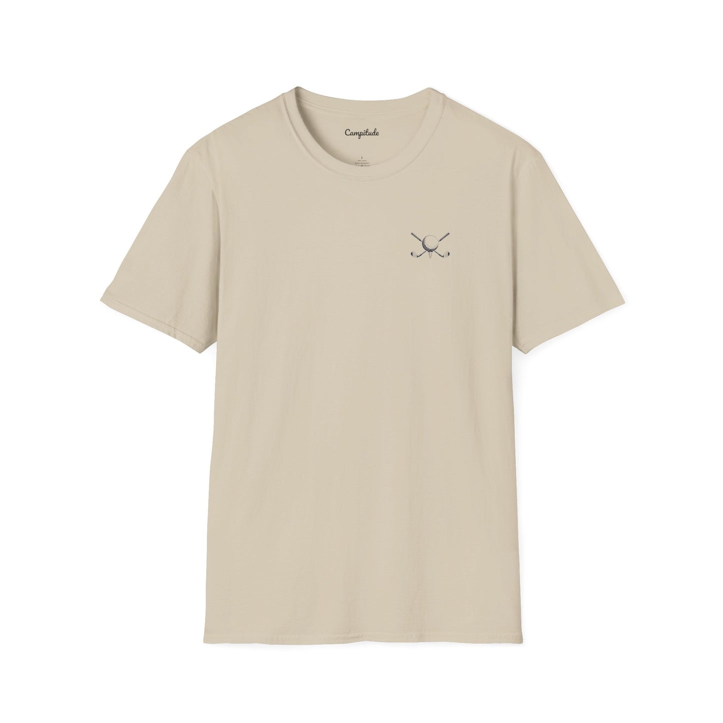 Unisex T-Shirt - Plan for the Day Golf & Wine (2-sided graphic)