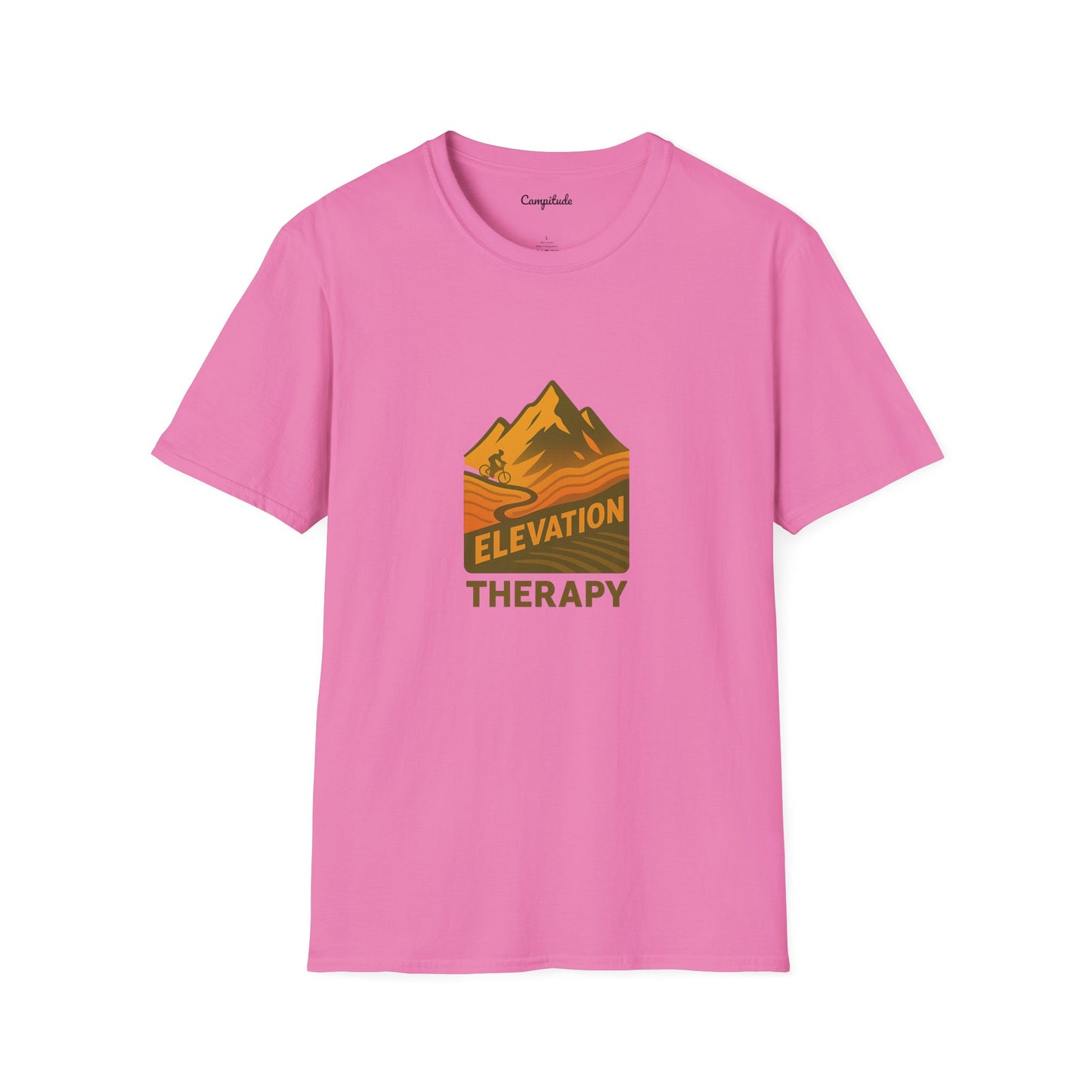 Unisex T-Shirt - Cyclist Elevate Your Spirit