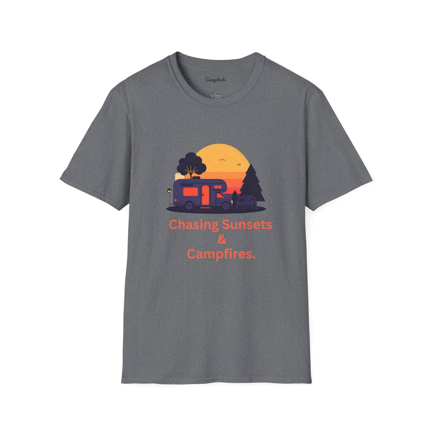 Unisex T-Shirt - Chasing Sunsets & Campfire (Class C Version)