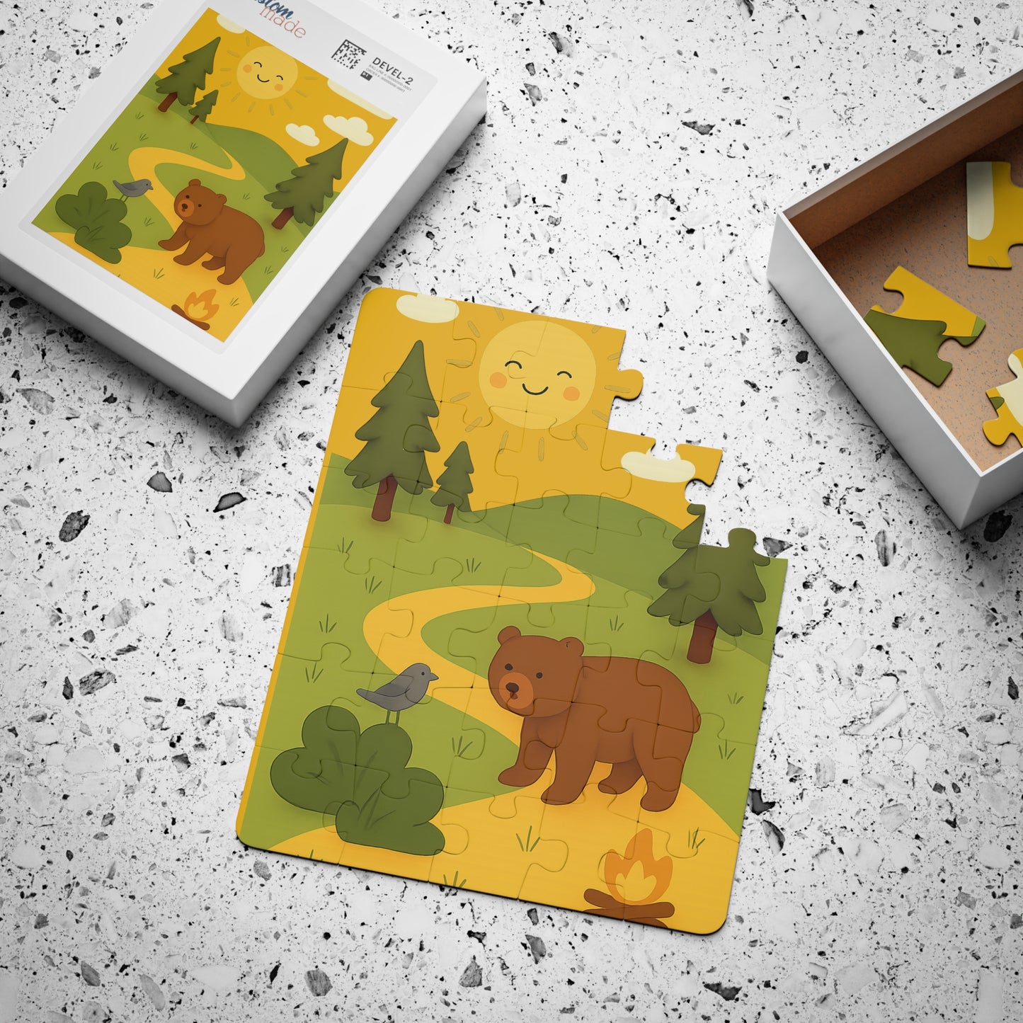 Bright Bear Adventure Kids' Puzzle, 30-Piece Fun