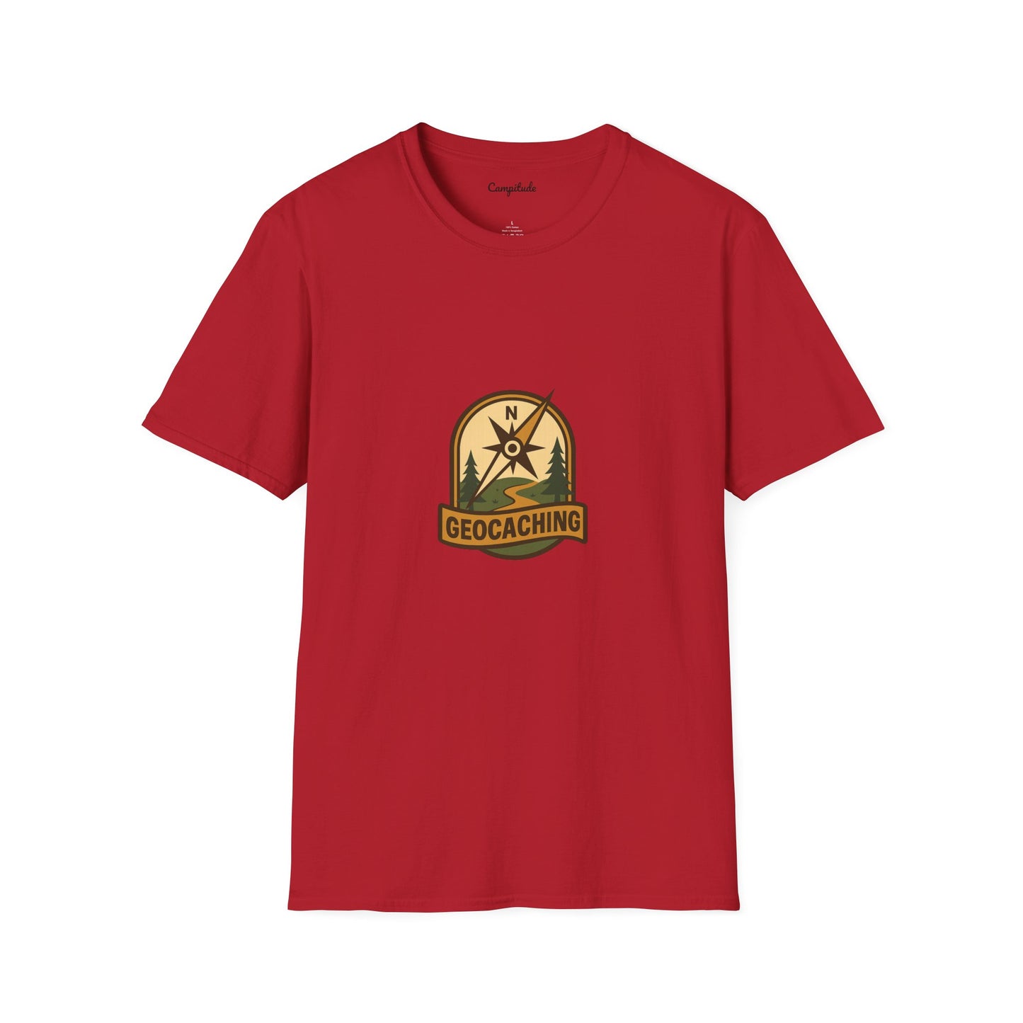 Unisex T-Shirt - Geocaching Compass Adventure