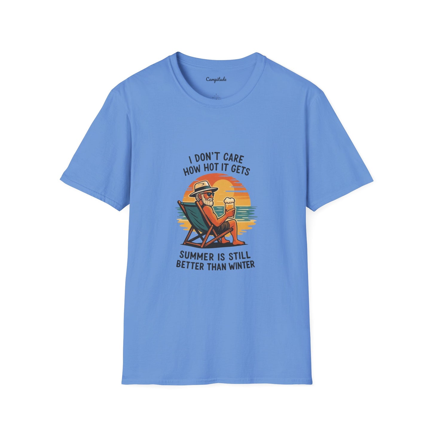 Unisex T-Shirt - Summer is Still Better Than Winter (Man)