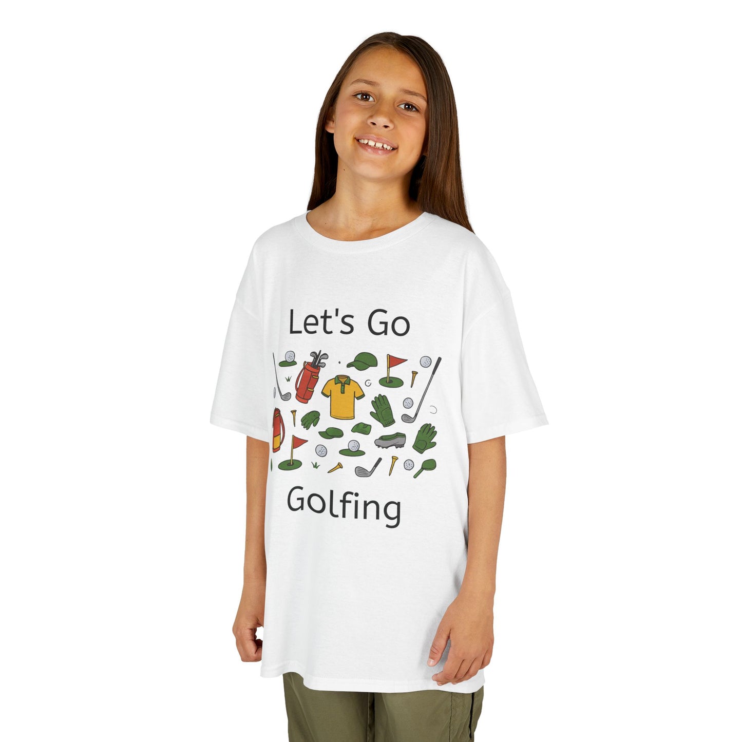 Kids T-Shirt - Let's Go Golfing