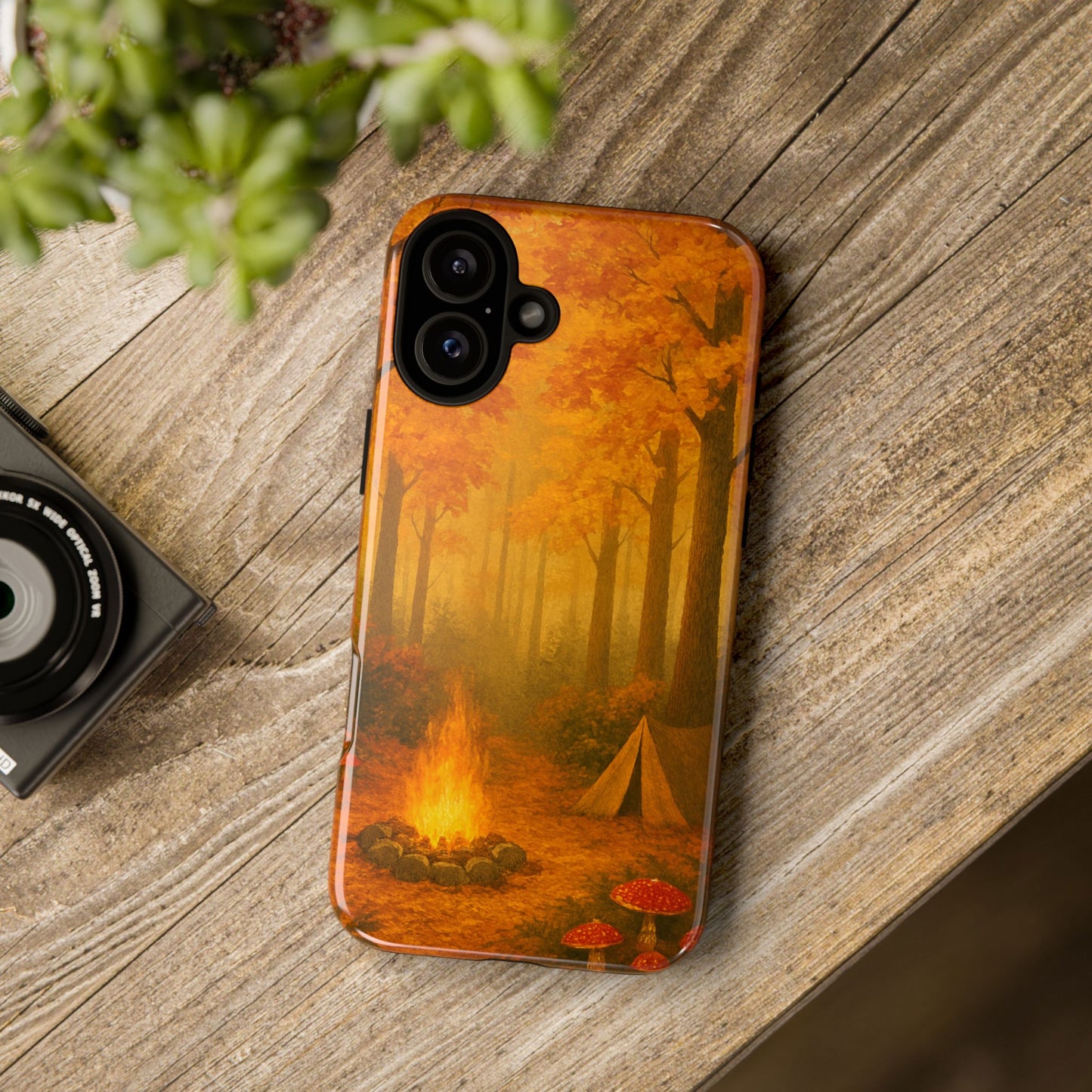 Tough Phone Case - Autumn Camping