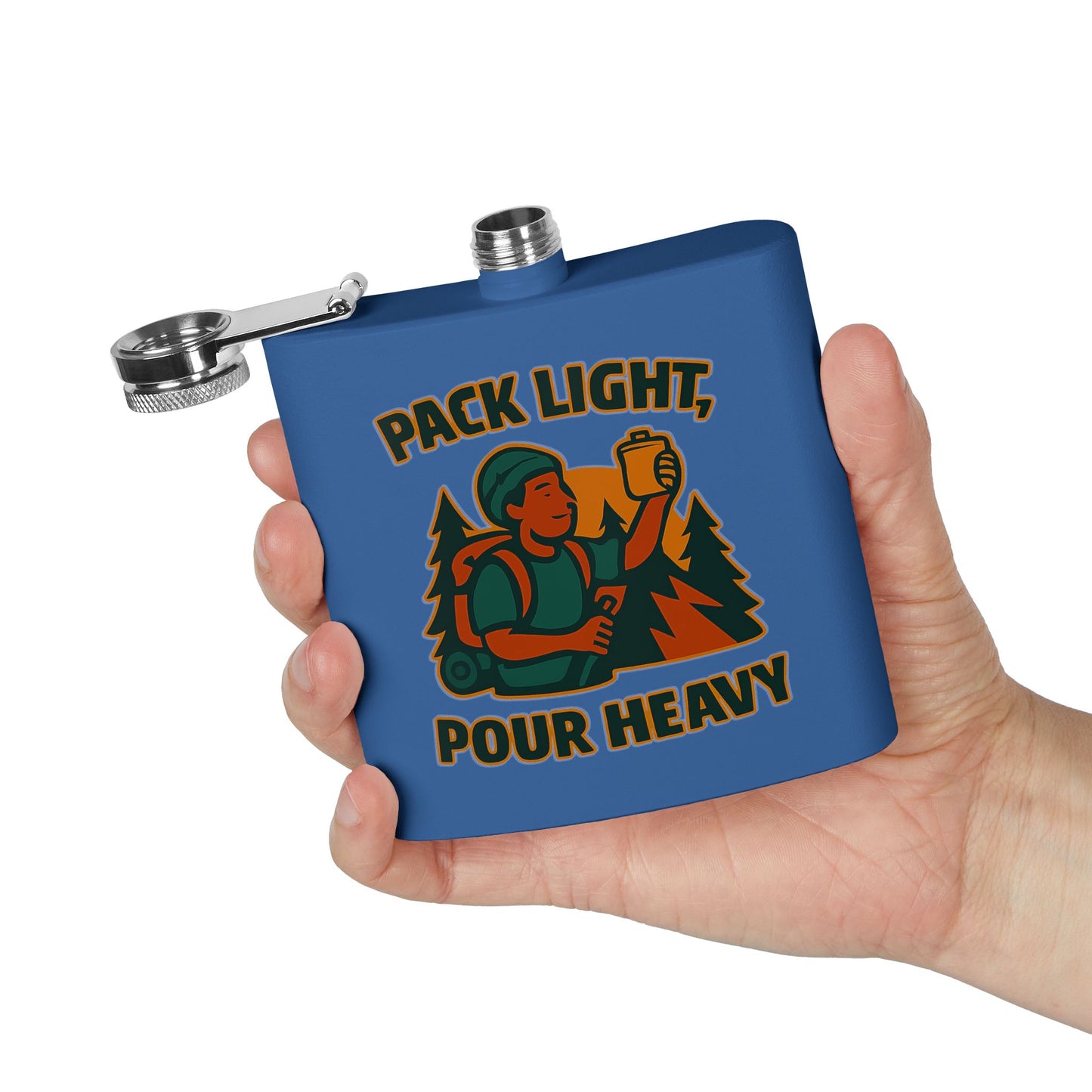 Hiking Flask - Pack Light Pour Heavy