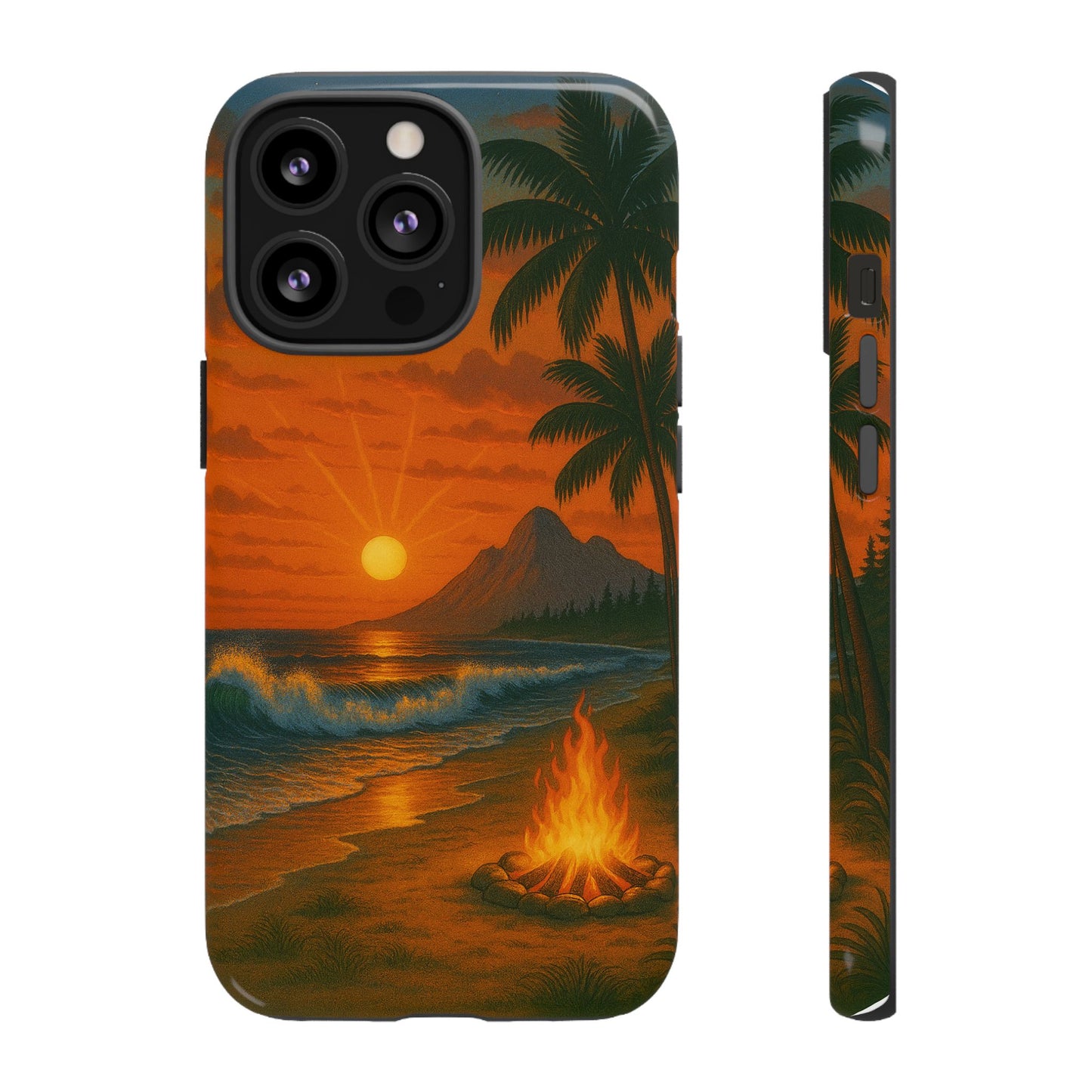 Tough Phone Case - Tropical Sunset Phone