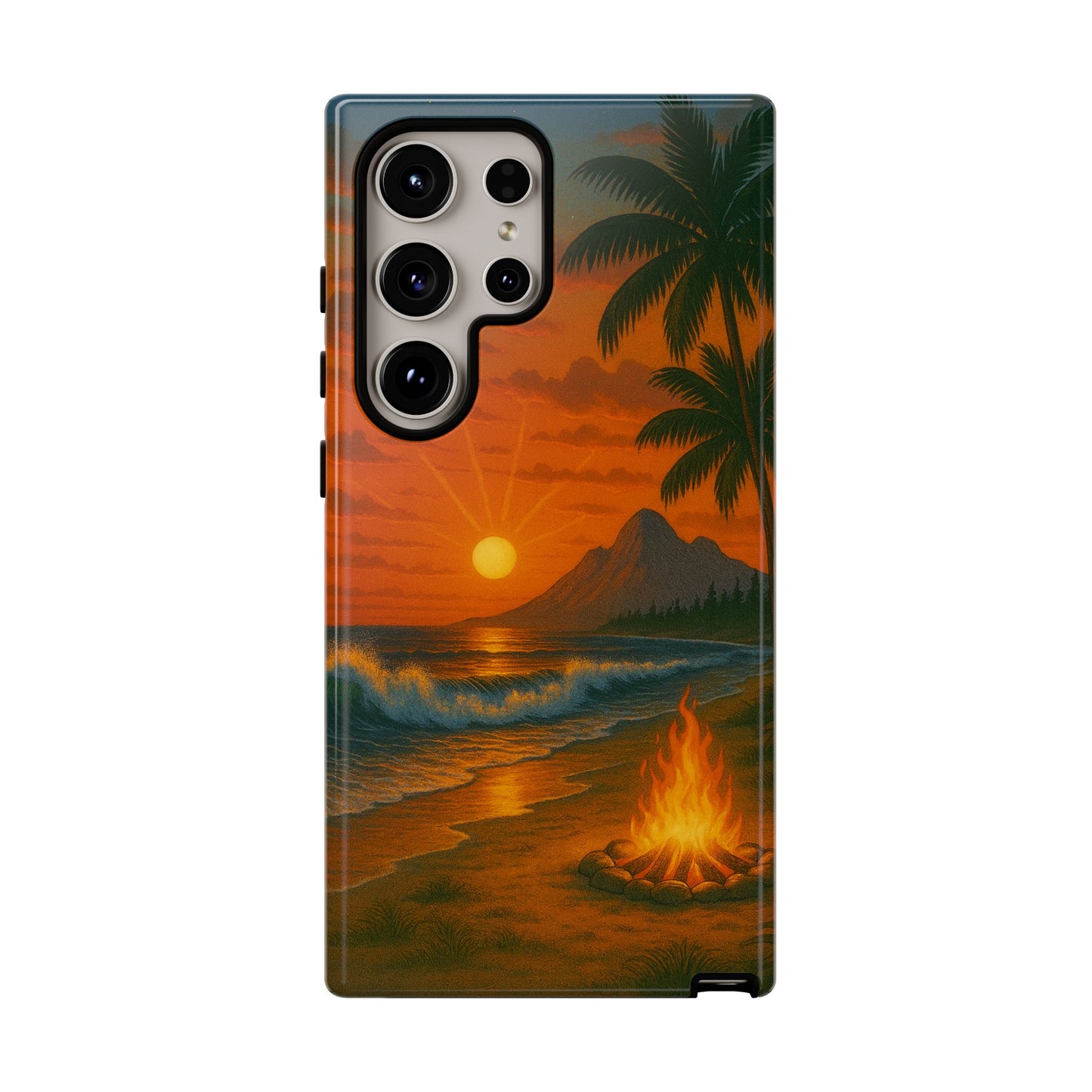Tough Phone Case - Tropical Sunset Phone