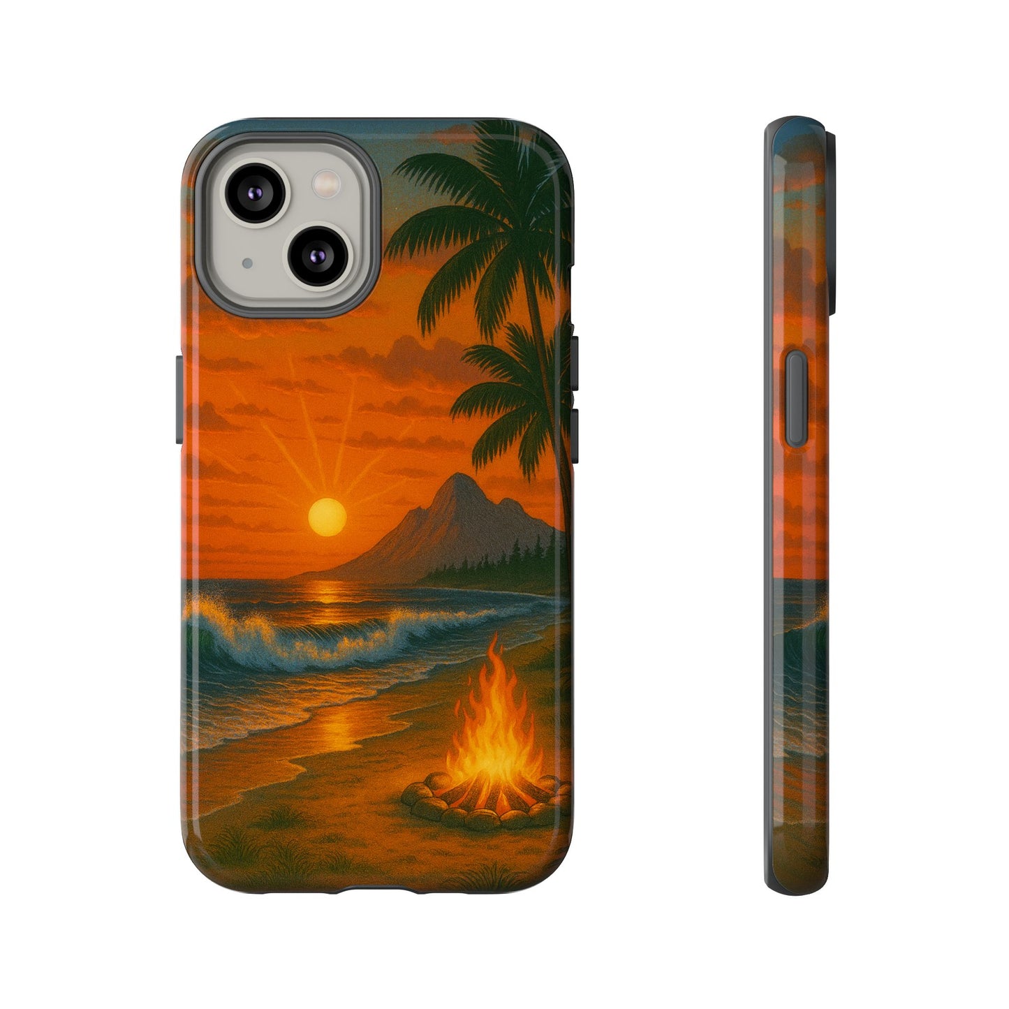 Tough Phone Case - Tropical Sunset Phone