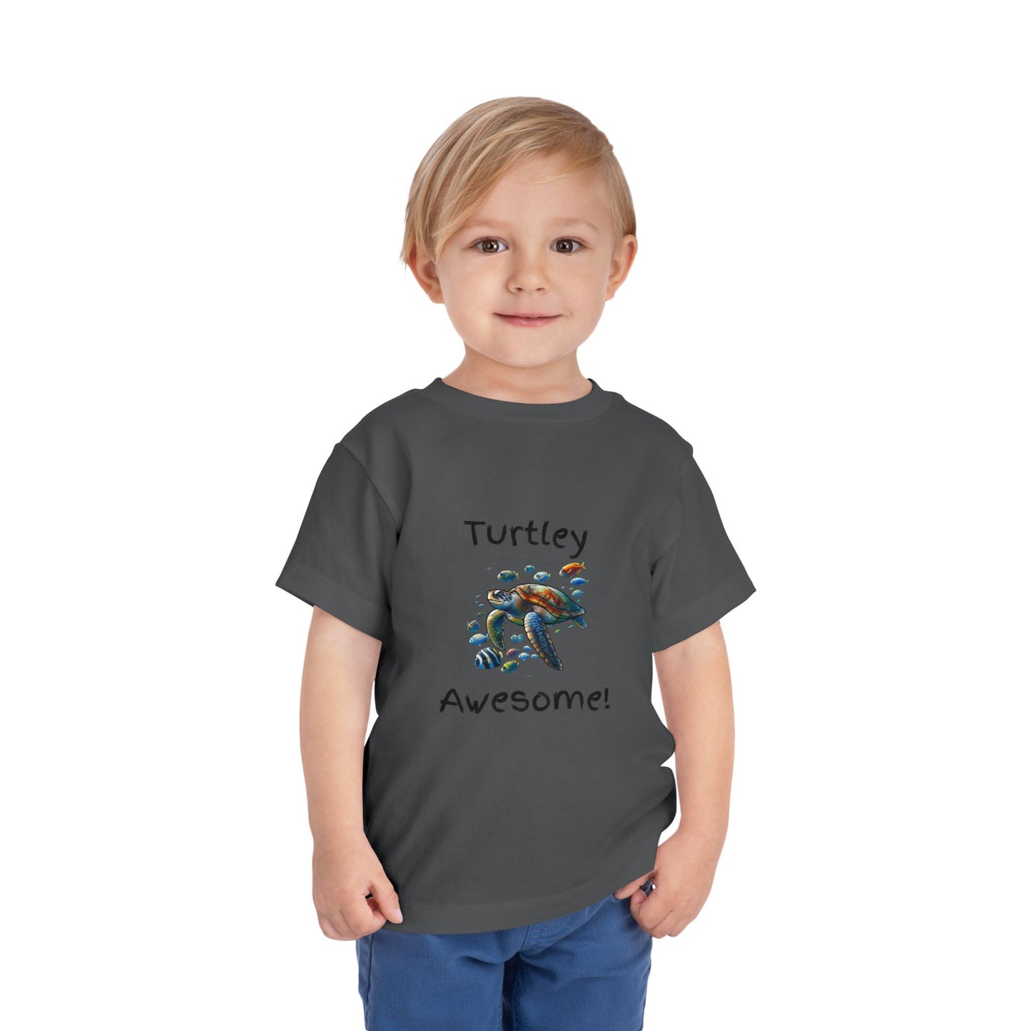 Turtle-Themed Toddler T-Shirt