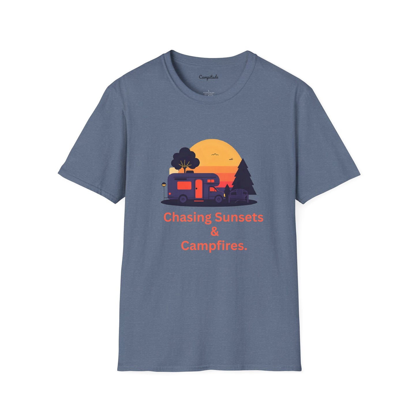 Unisex T-Shirt - Chasing Sunsets & Campfire (Class C Version)