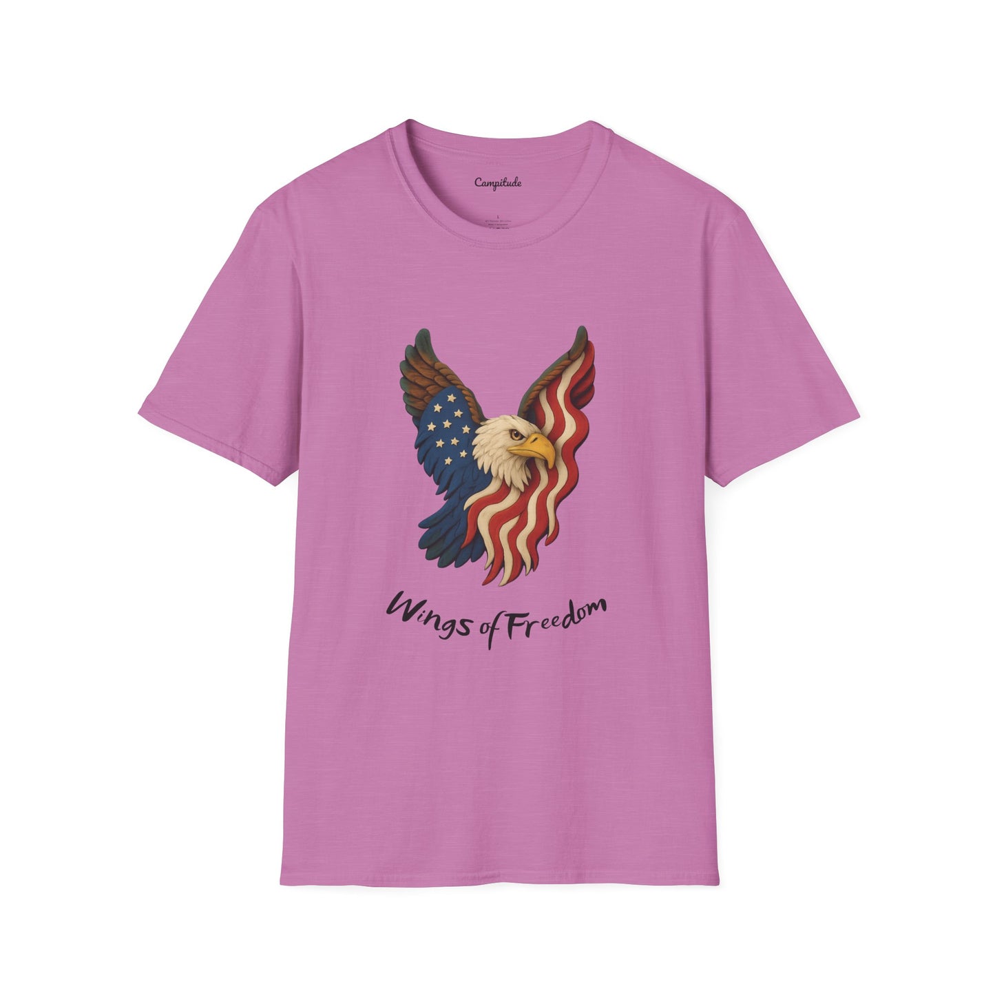 Unisex T-Shirt - (Eagle) Wings of Freedom