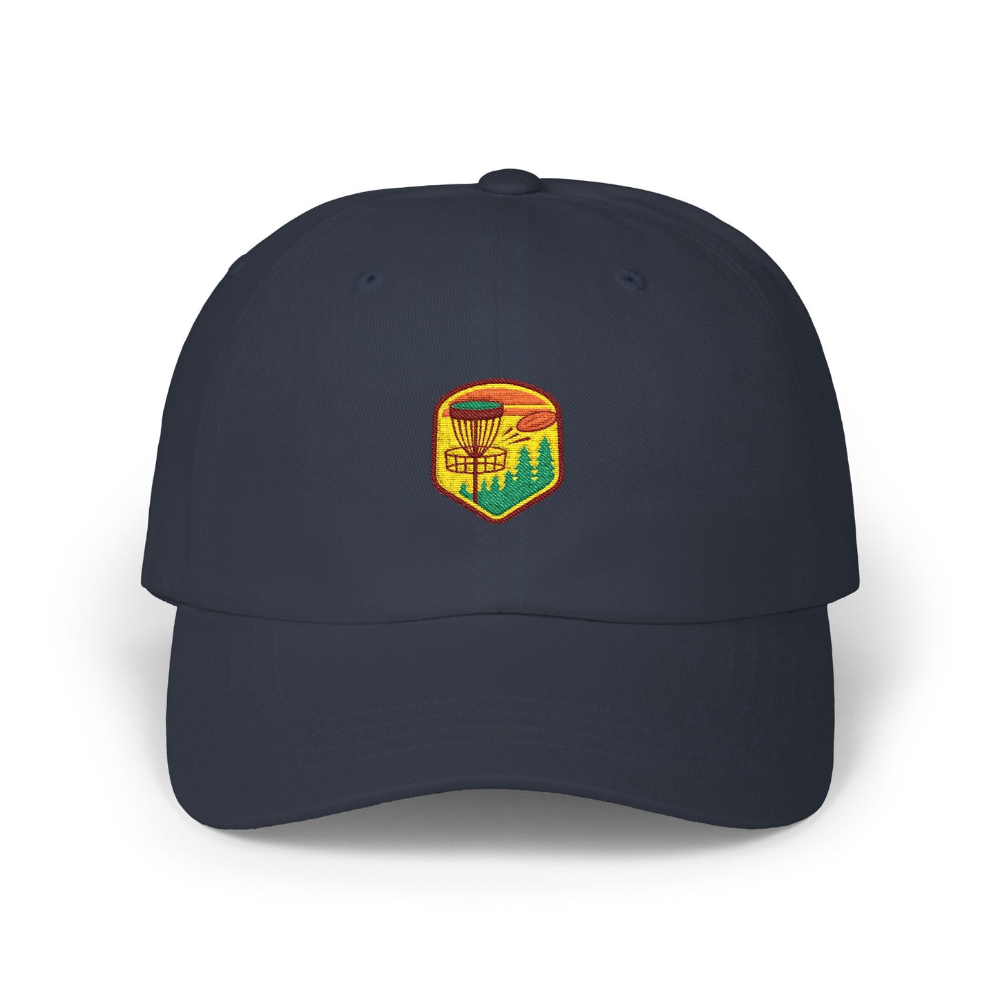 Classic Dad Cap - Disc Golf Emblem