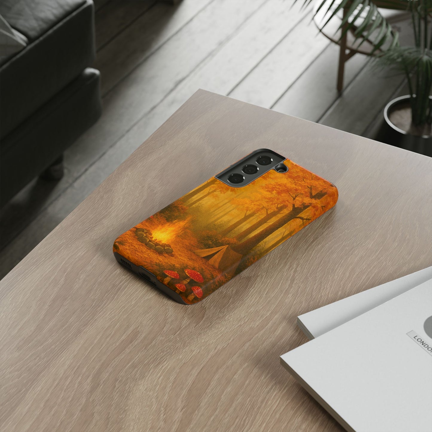 Tough Phone Case - Autumn Camping