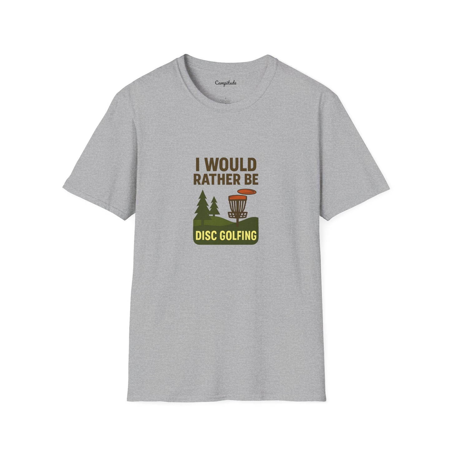 Unisex T-Shirt - I'd Rather Be Disc Golfing V3