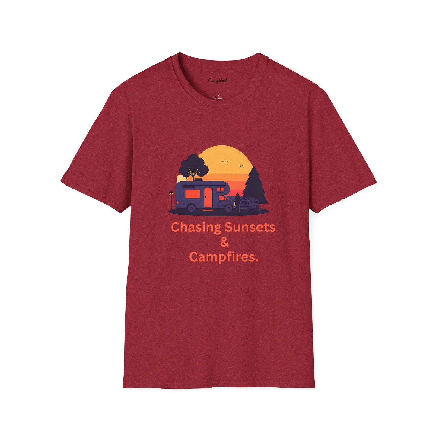 Unisex T-Shirt - Chasing Sunsets & Campfire (Class C Version)