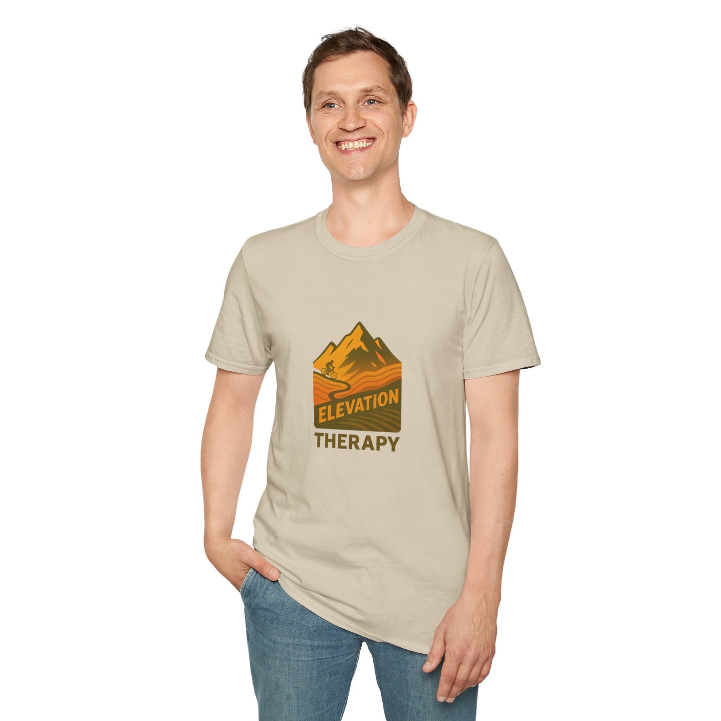Unisex T-Shirt - Cyclist Elevate Your Spirit
