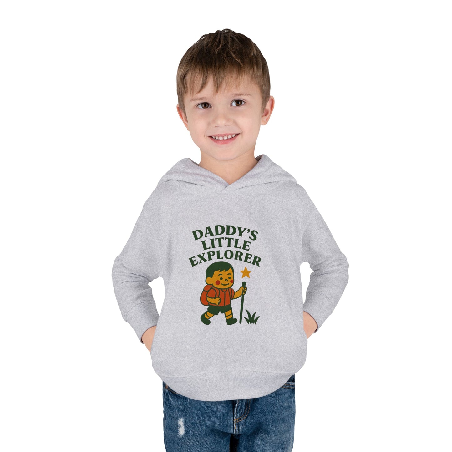 Toddler Hoodie - Daddy's Little Explorer (Boy)