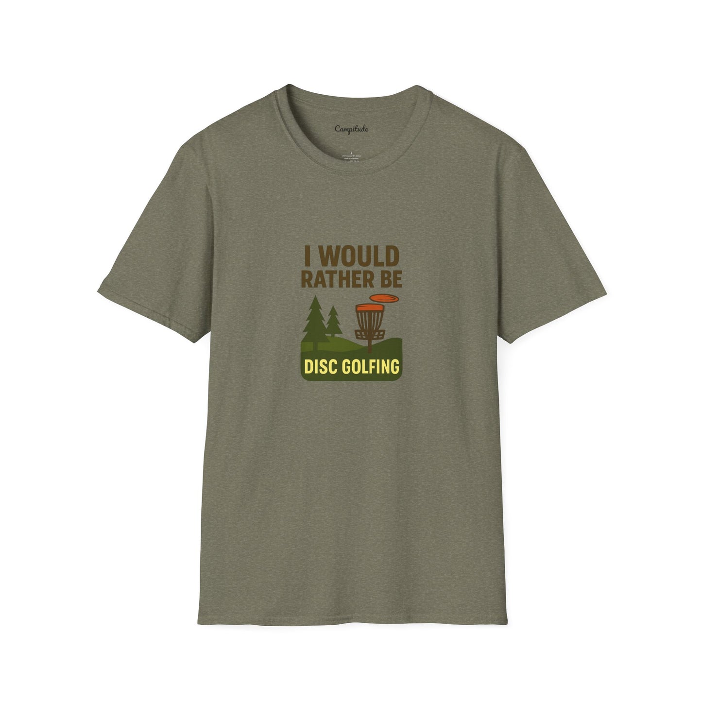 Unisex T-Shirt - I'd Rather Be Disc Golfing V3