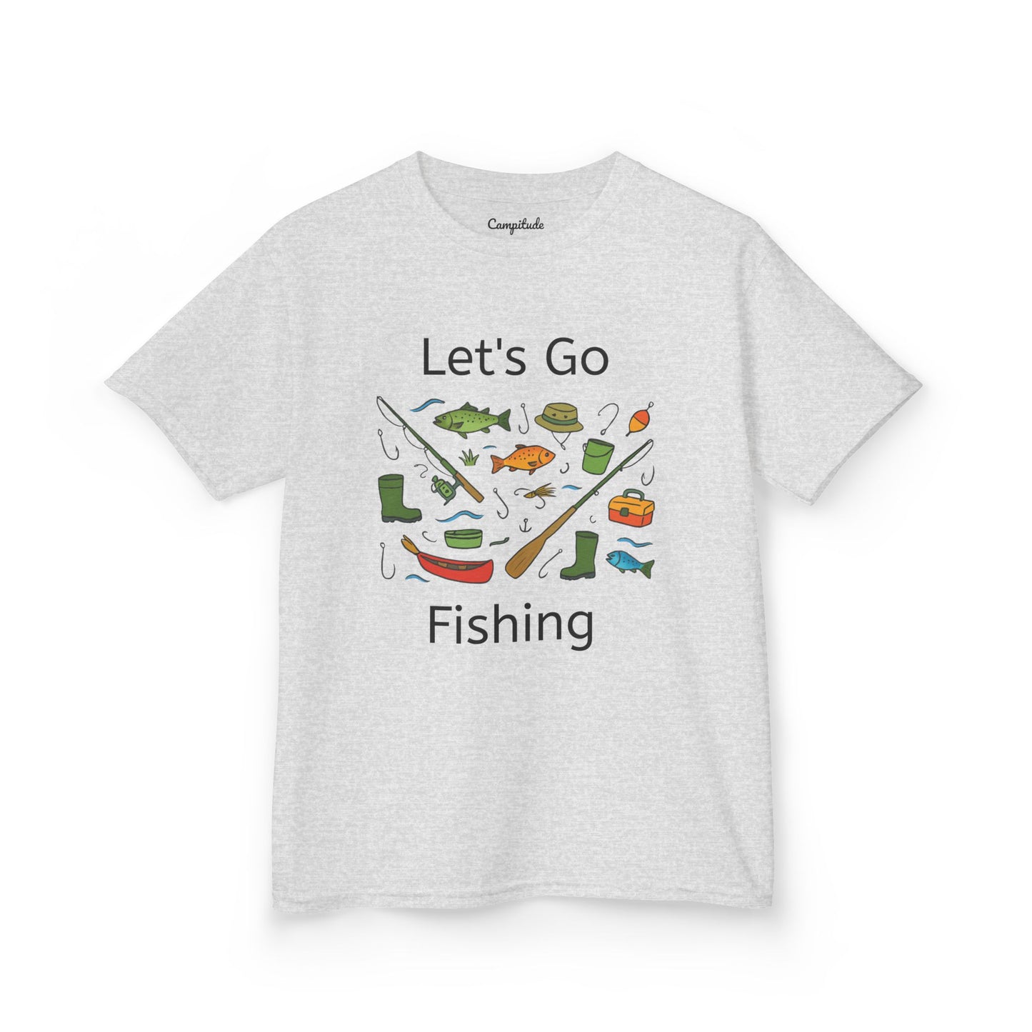 Kids T-Shirt - Let's Go Fishing