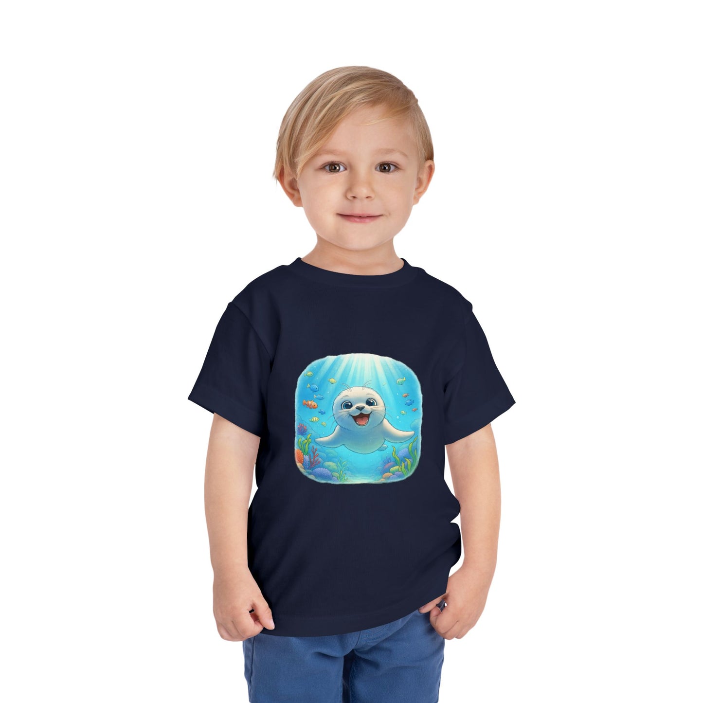 Adorable Seal Graphic Toddler T-Shirt
