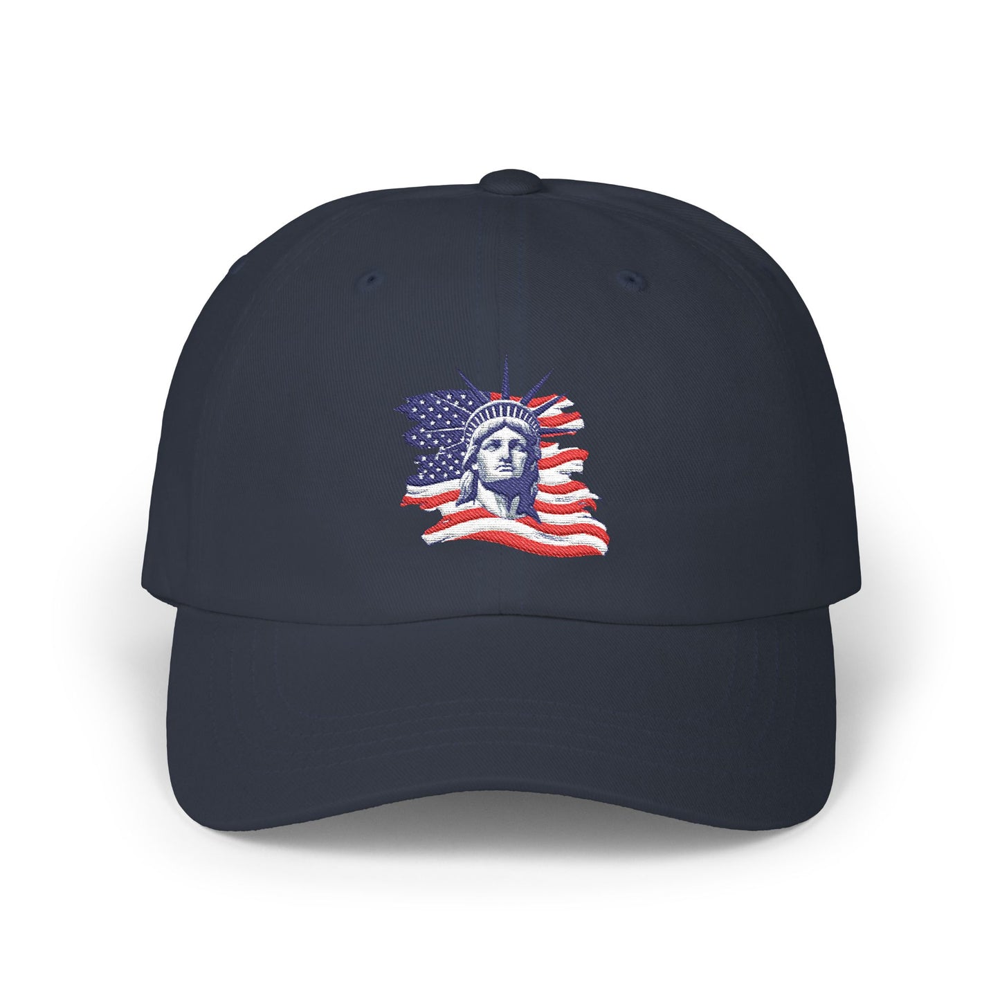 Classic Dad Cap - Patriotic Vintage American Flag