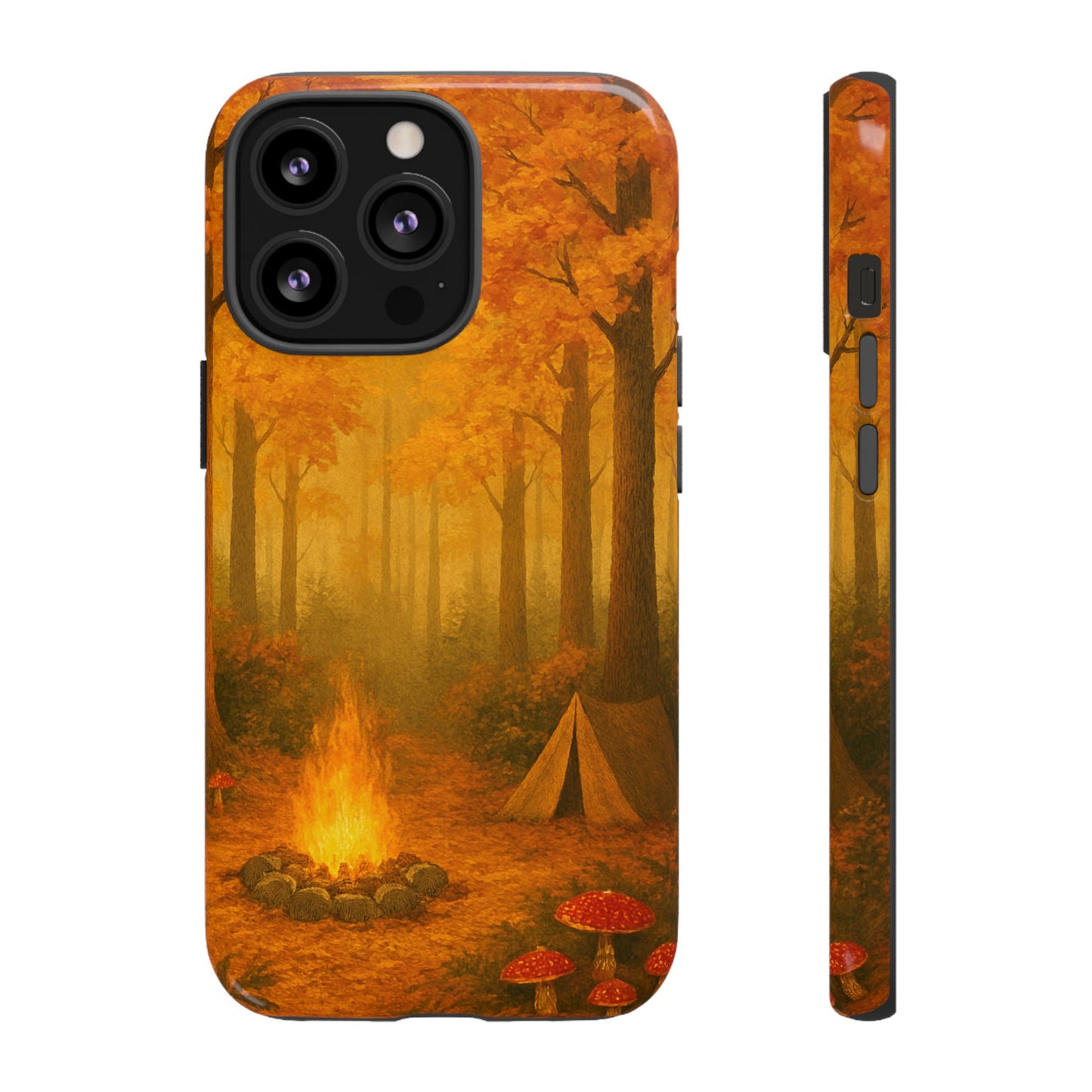 Tough Phone Case - Autumn Camping