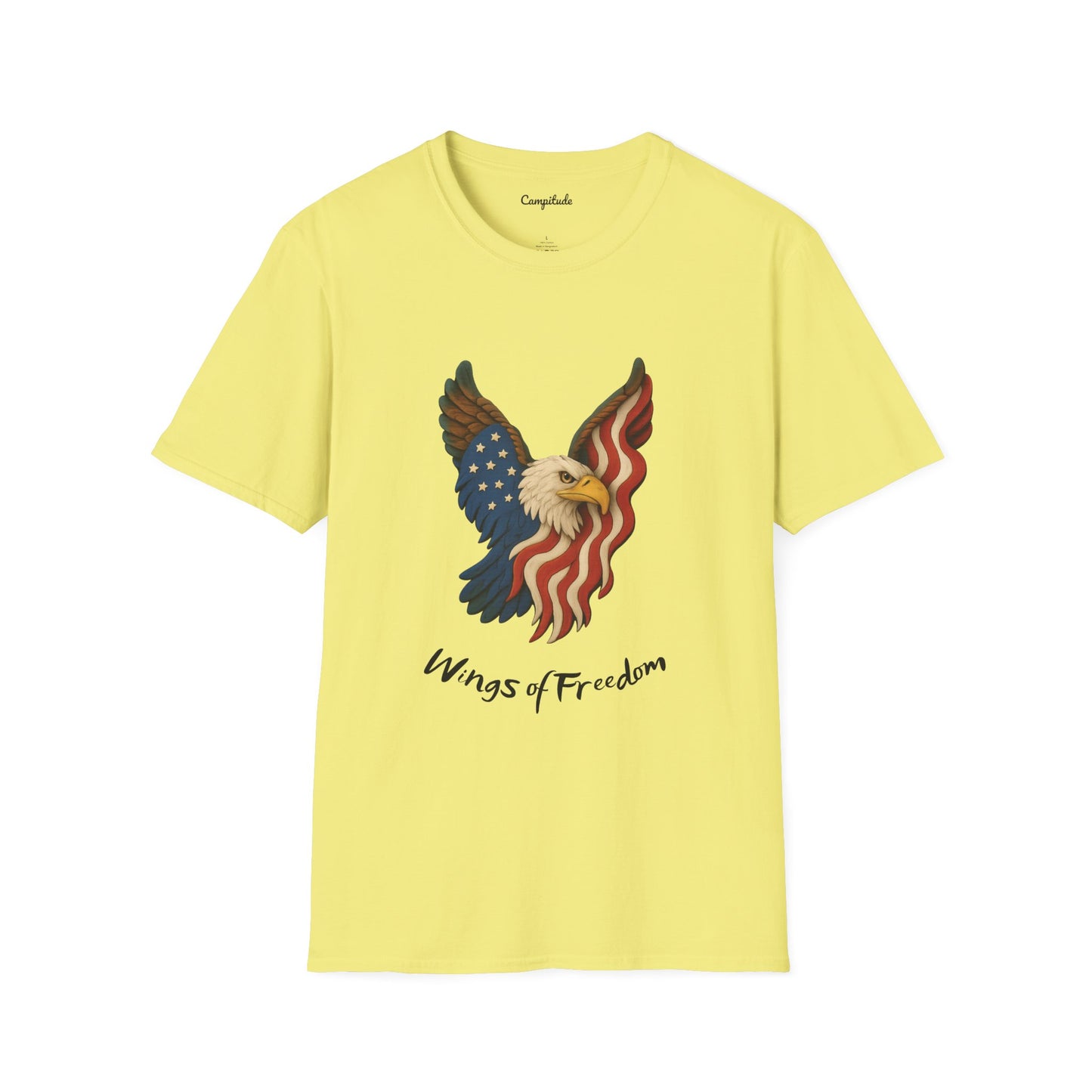 Unisex T-Shirt - (Eagle) Wings of Freedom