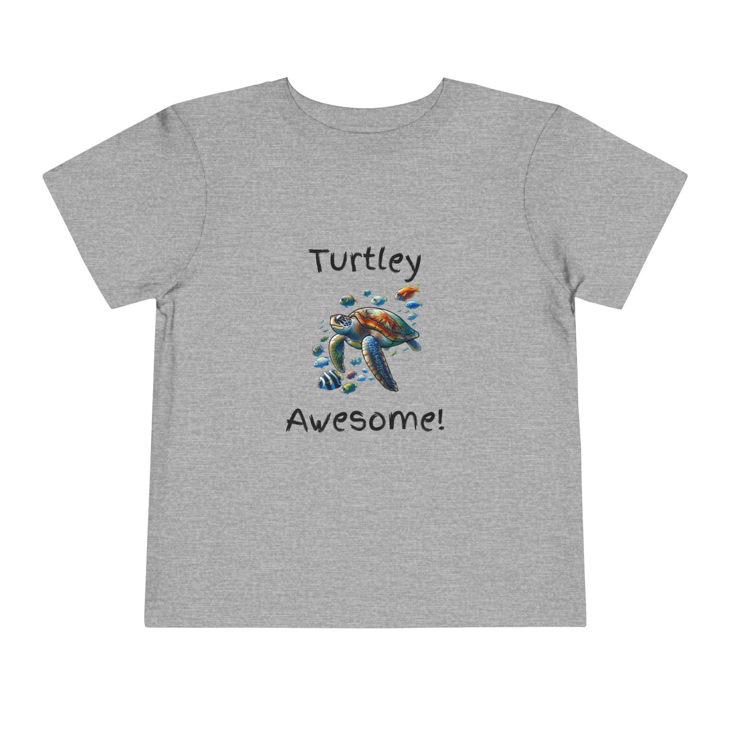 Turtle-Themed Toddler T-Shirt