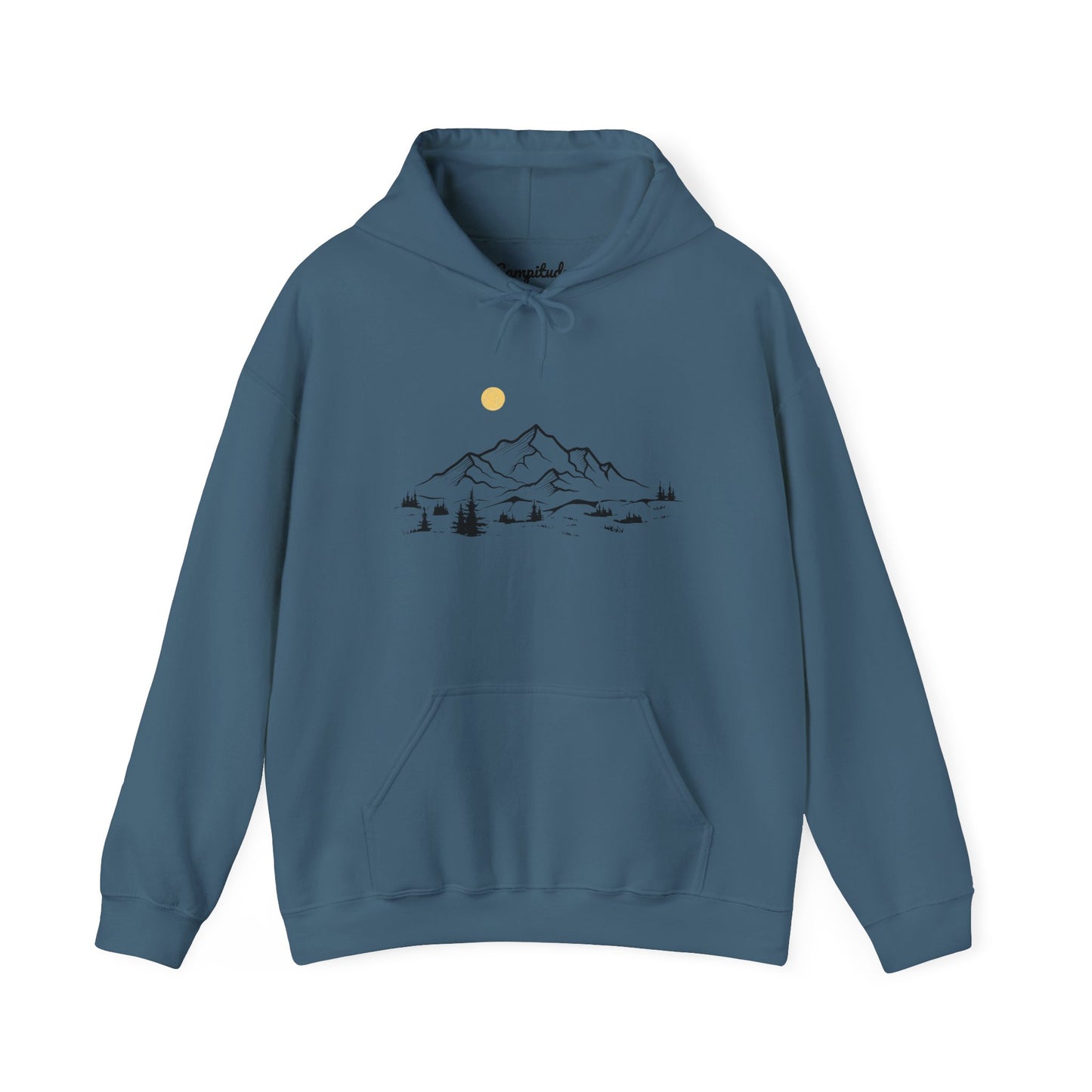 Hoodie Sweatshirt - Mountain Sunset