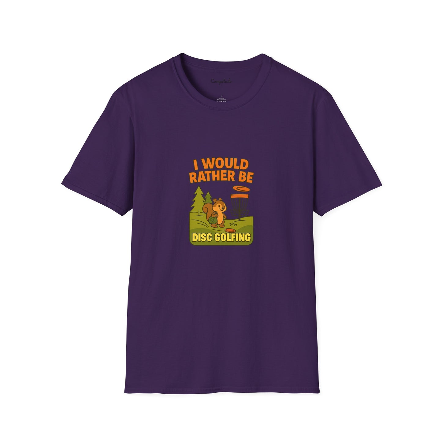 Unisex T-Shirt - I Would Rather Be Disc Golfing