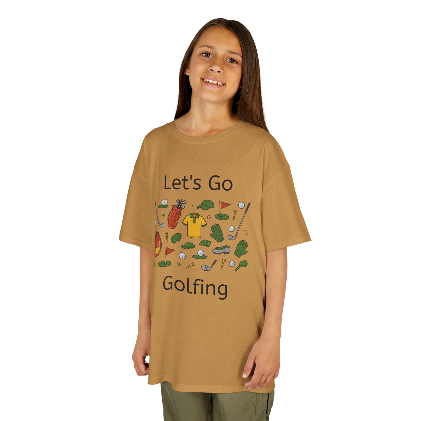 Kids T-Shirt - Let's Go Golfing
