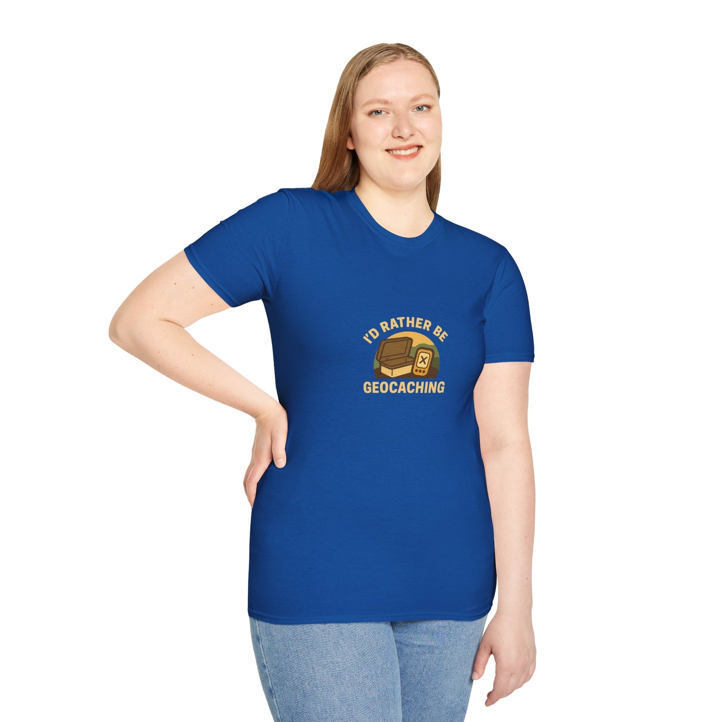 Unisex T-Shirt - I'd Rather Be Geocaching