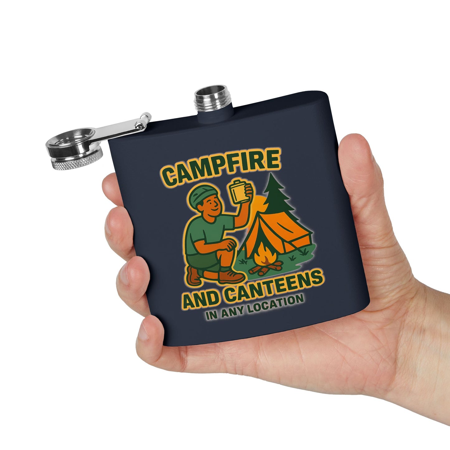 Camping Flask - Campfire and Canteens in Any Location