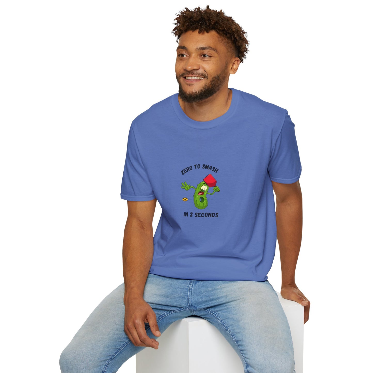 Unisex T-Shirt - Zero to Smash in 2 Seconds