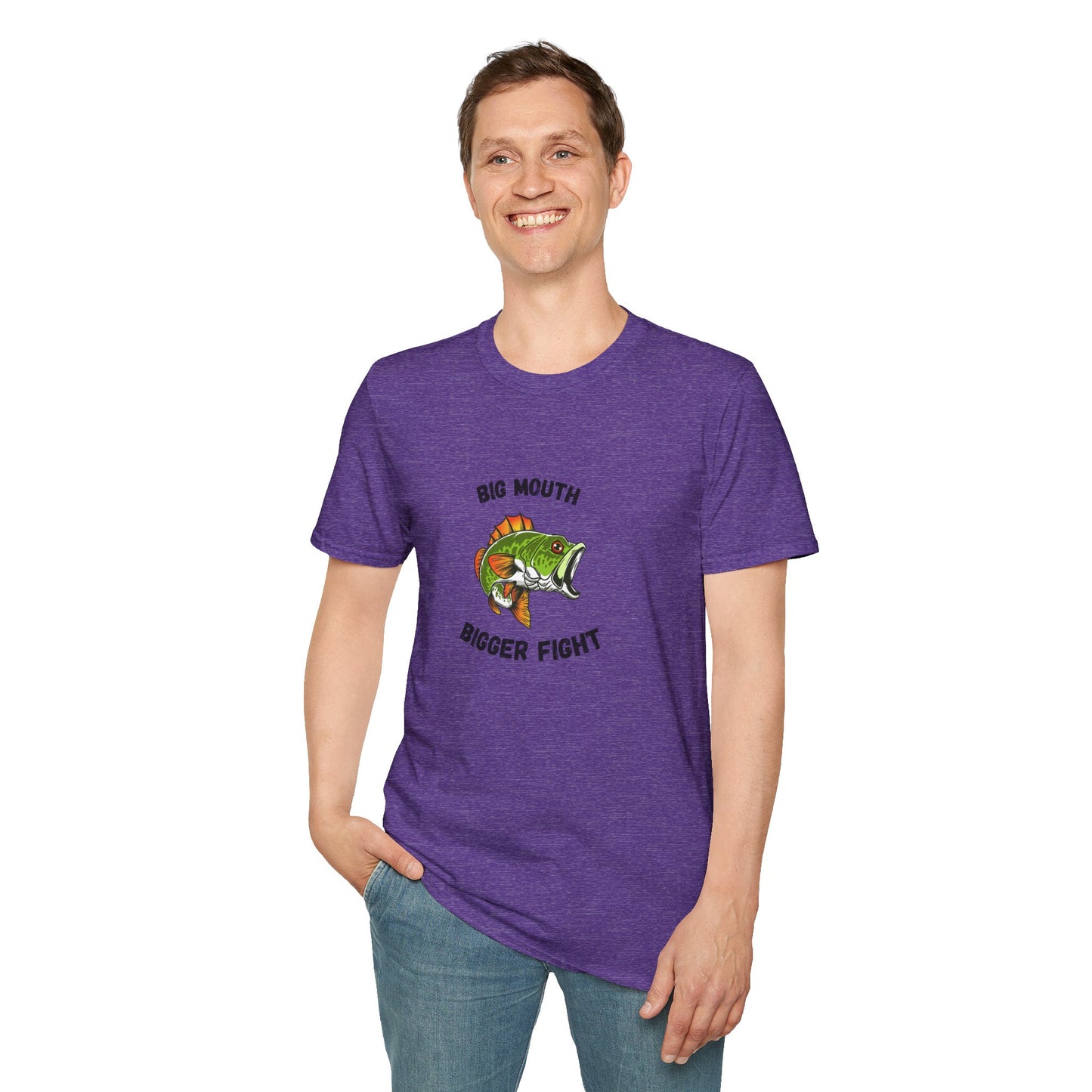 Unisex T-Shirt - Big Mouth Bigger Fight