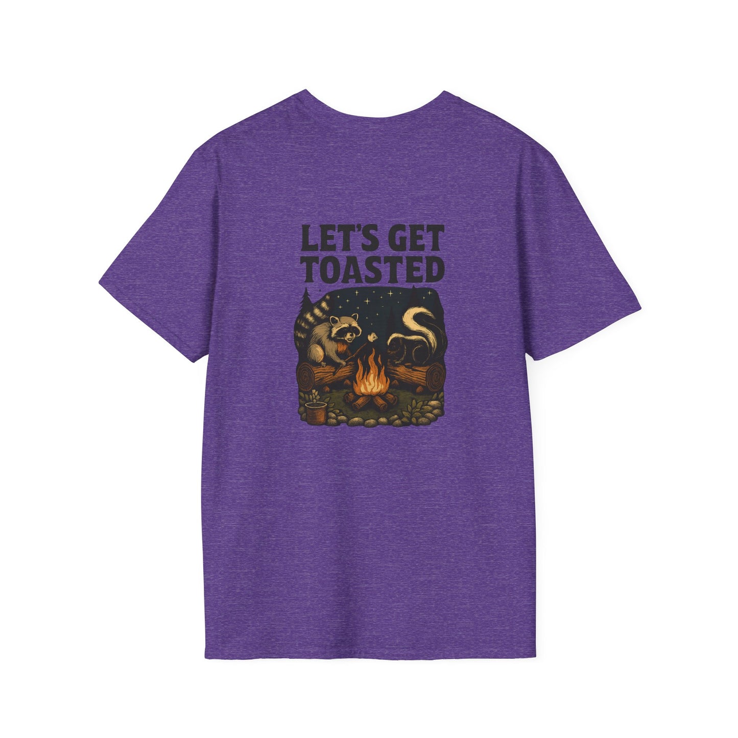 Unisex T-Shirt - Let's Get Toasted (2-sided graphic)