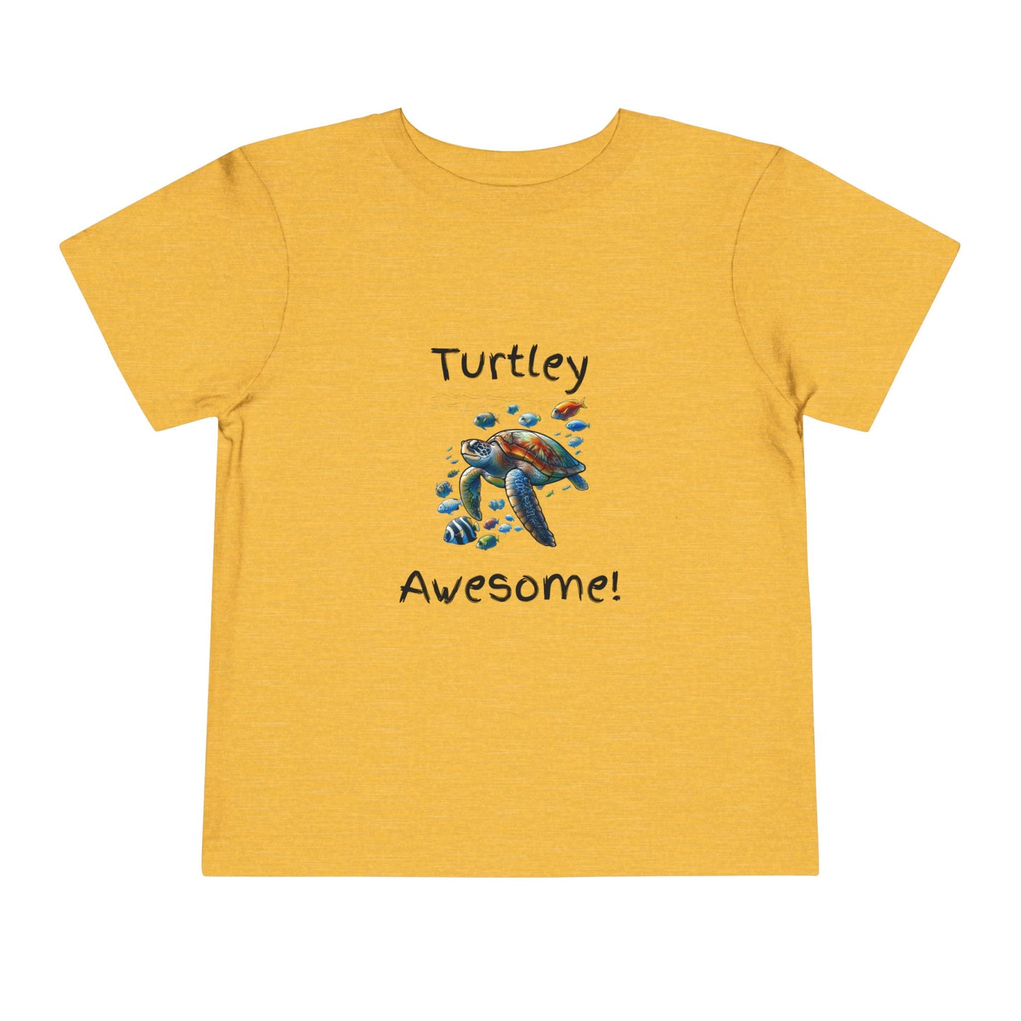 Turtle-Themed Toddler T-Shirt