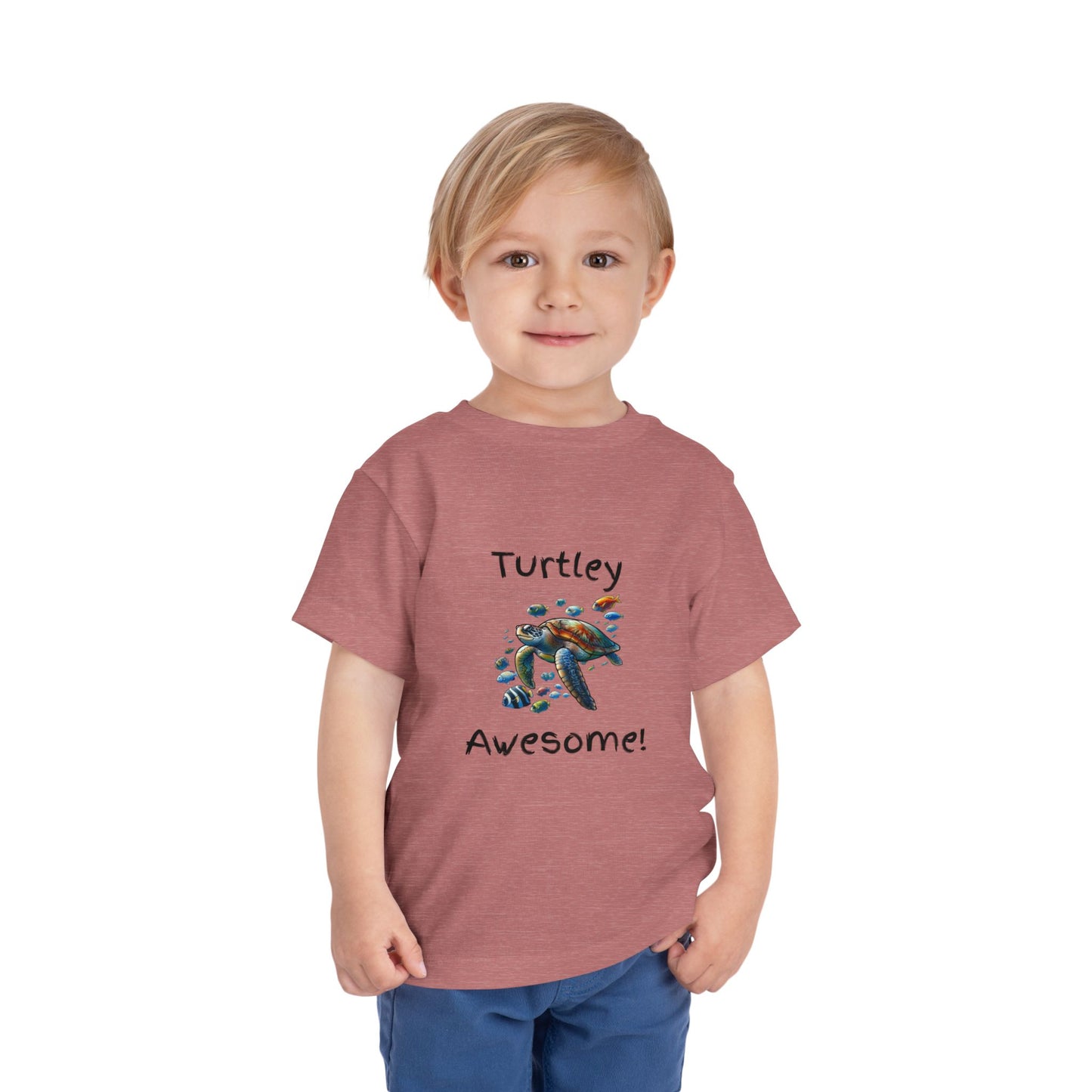 Turtle-Themed Toddler T-Shirt