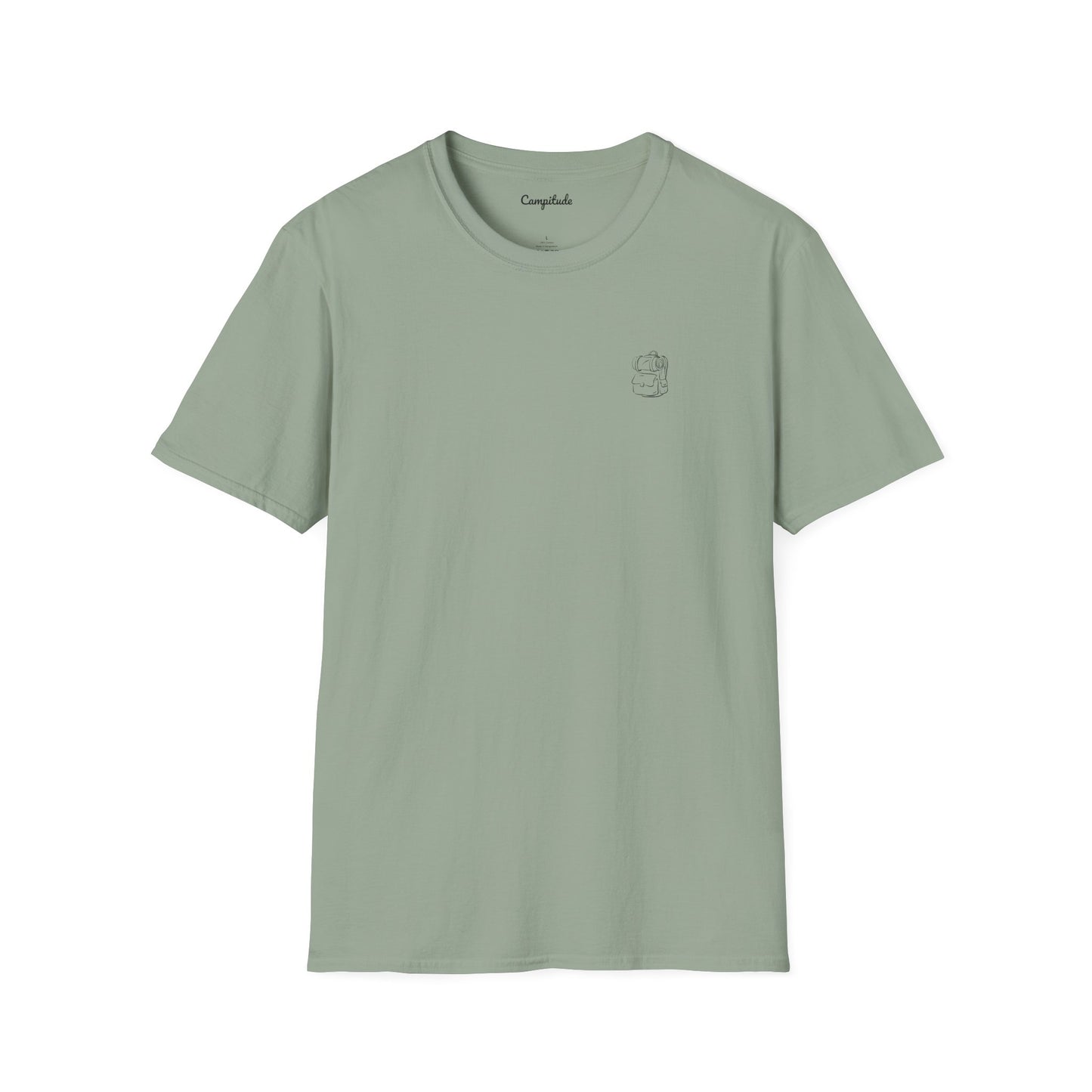 Unisex T-Shirt - Plan for the Day Hiking/Backpacking & Beer (2-sided graphic)